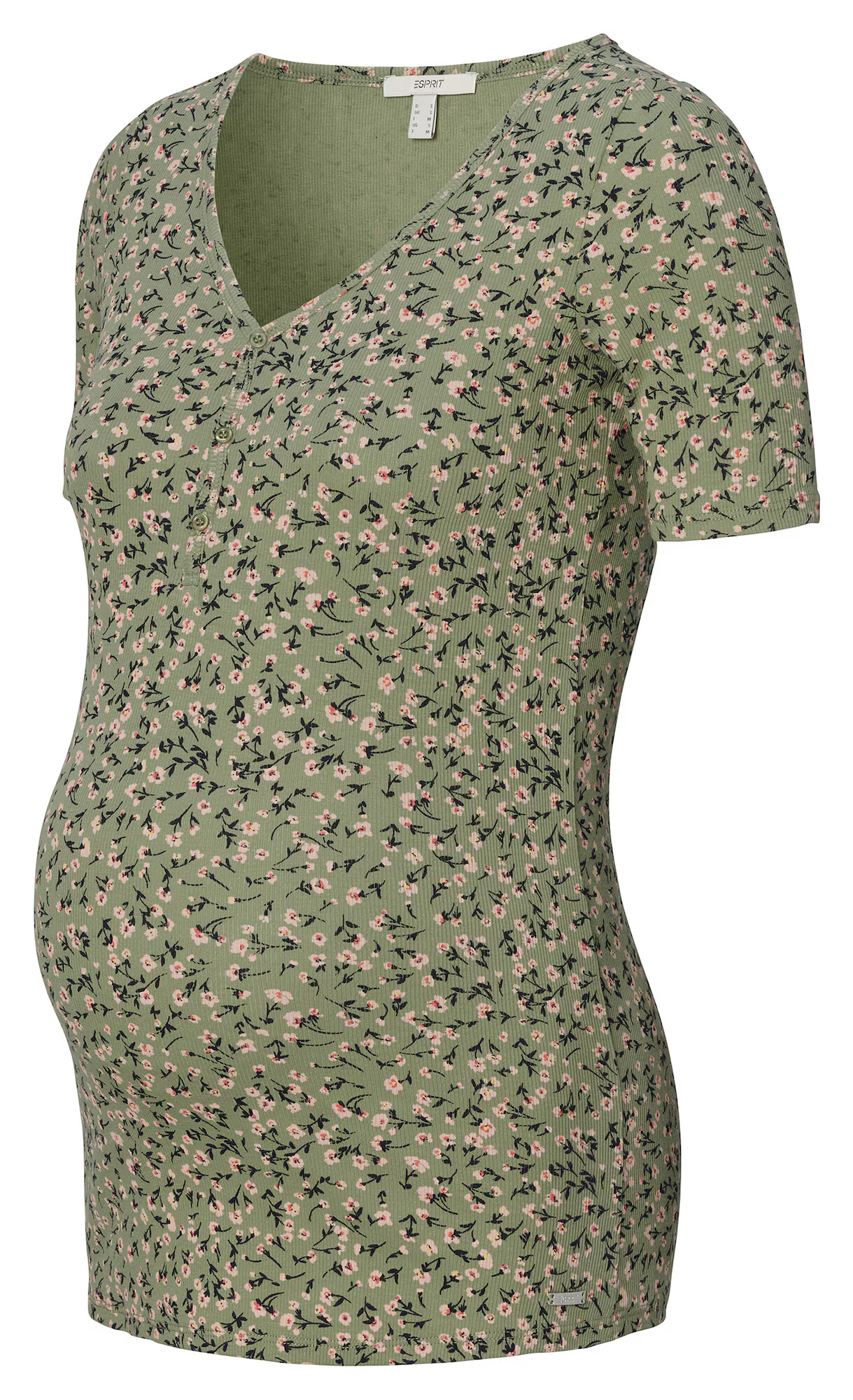 Esprit Maternity Tricou oliv / verde închis / roz / roz deschis - Pled.ro