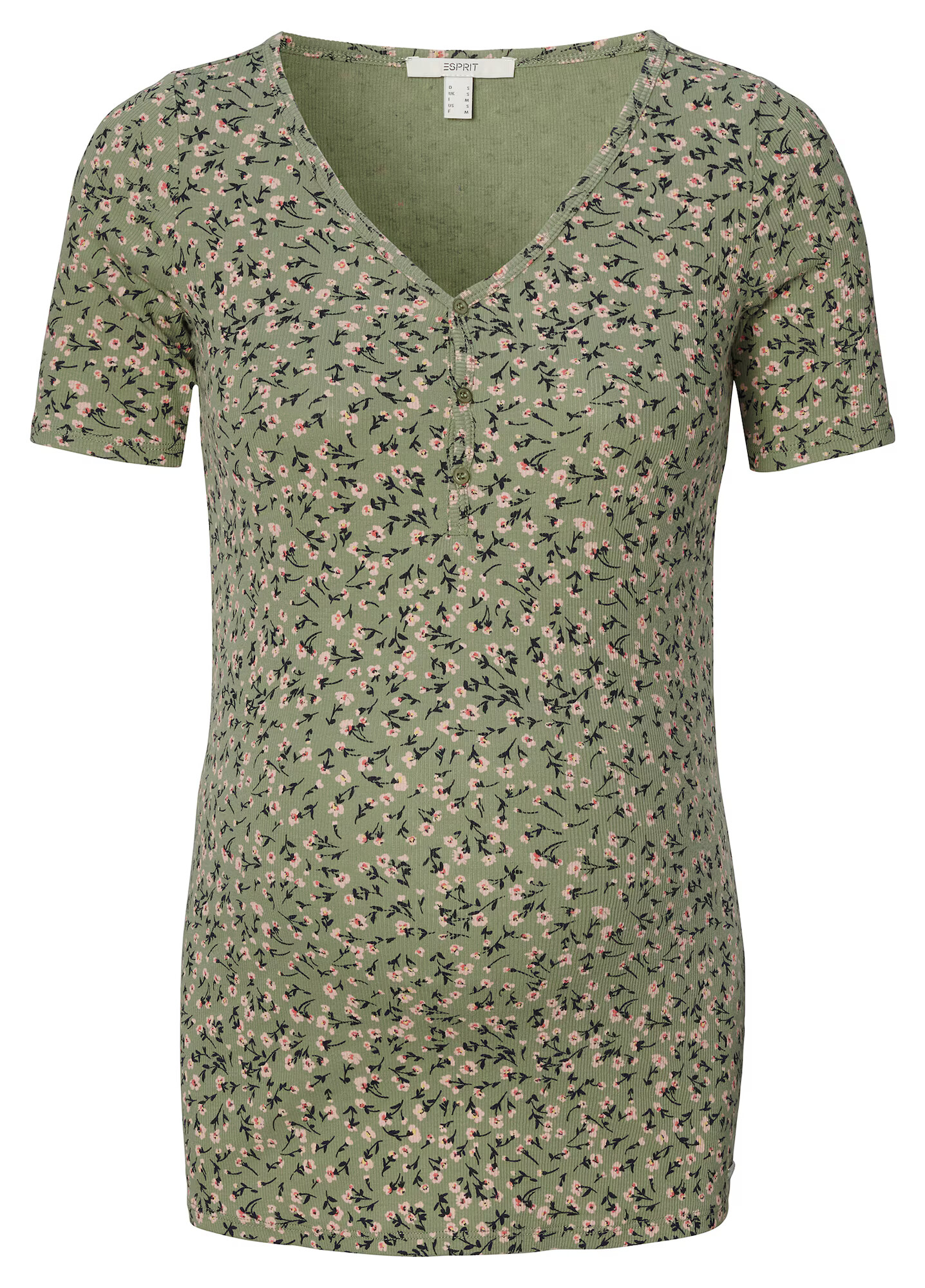 Esprit Maternity Tricou oliv / verde închis / roz / roz deschis - Pled.ro