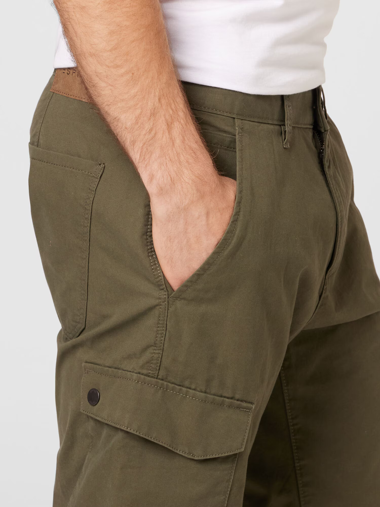 ESPRIT Pantaloni cu buzunare kaki - Pled.ro