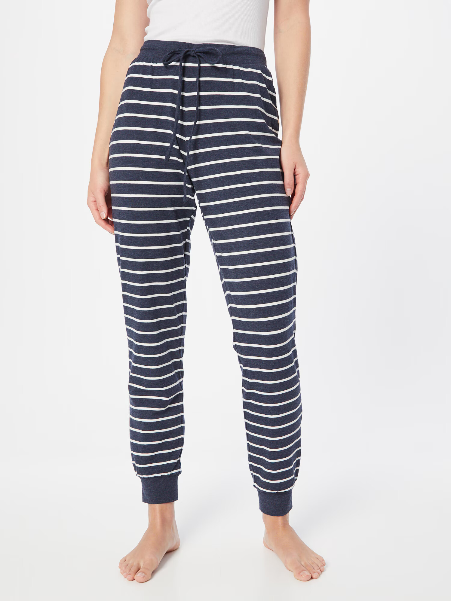 ESPRIT Pantaloni de pijama bleumarin / alb - Pled.ro