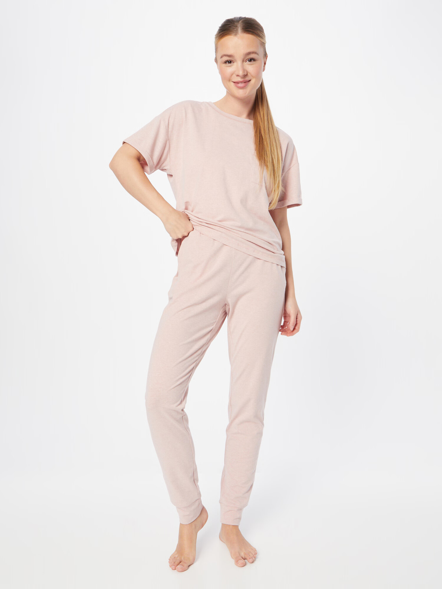 ESPRIT Pantaloni de pijama roz pastel - Pled.ro