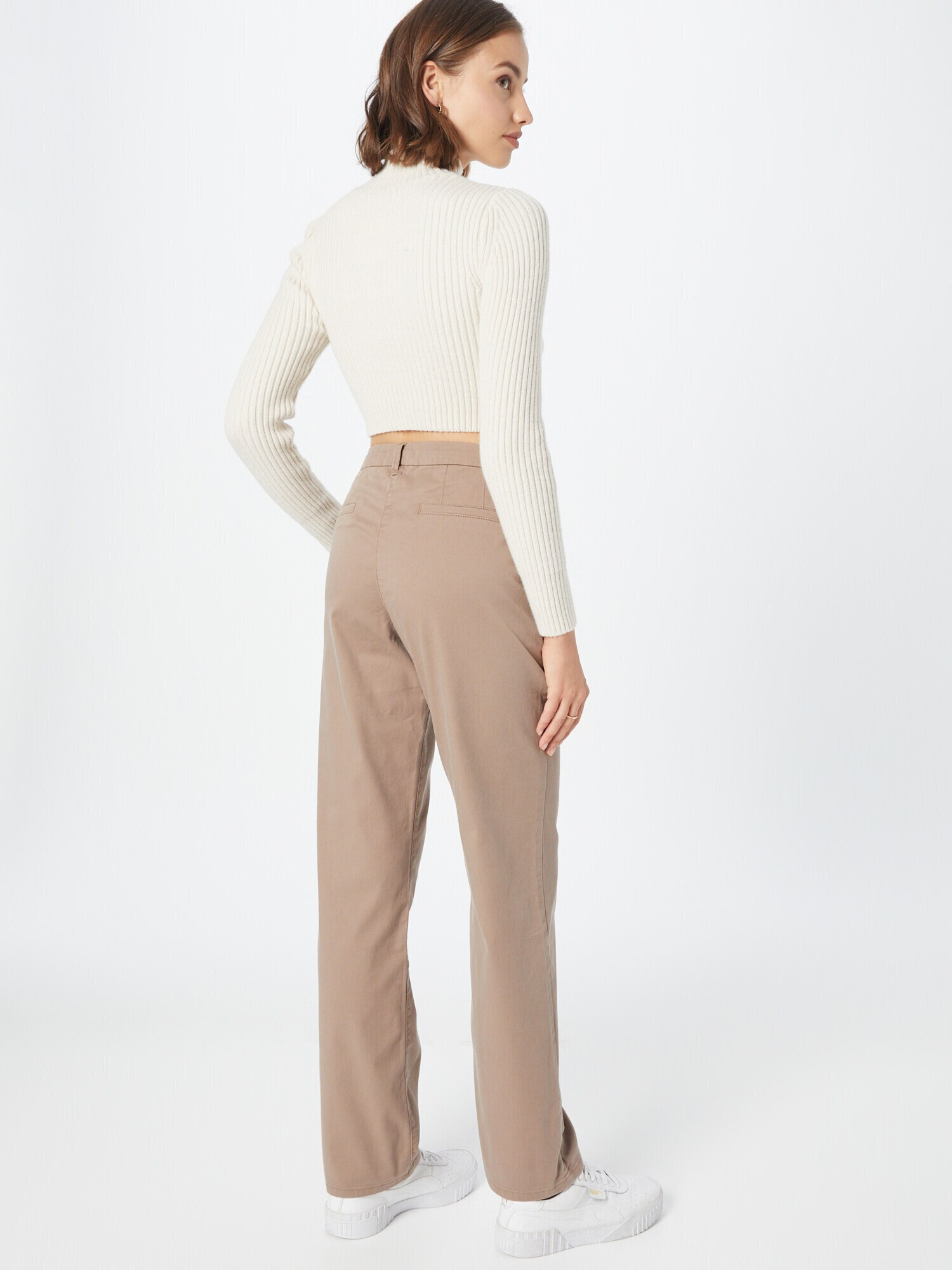 ESPRIT Pantaloni eleganți gri taupe - Pled.ro