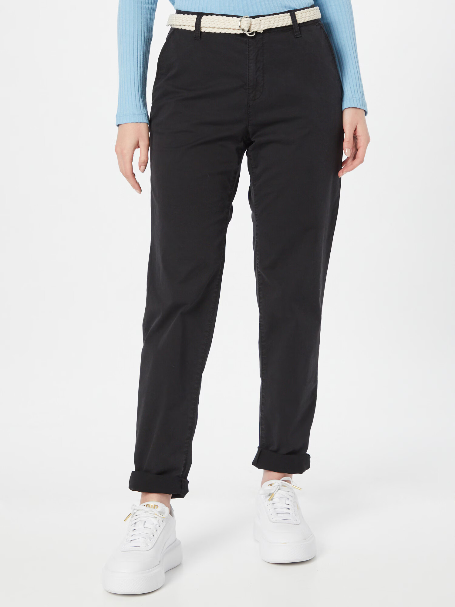 ESPRIT Pantaloni eleganți negru - Pled.ro