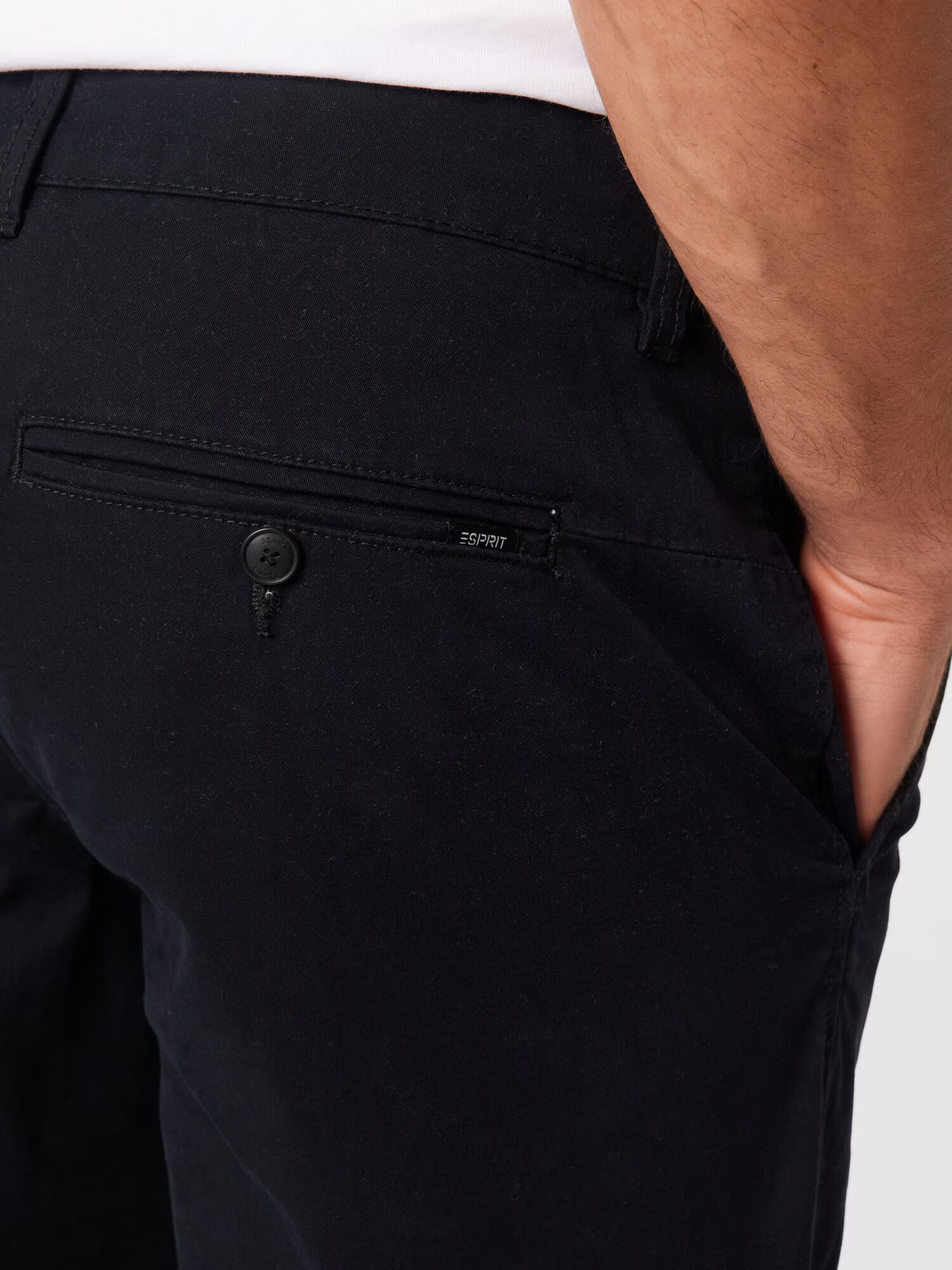 ESPRIT Pantaloni eleganți negru - Pled.ro