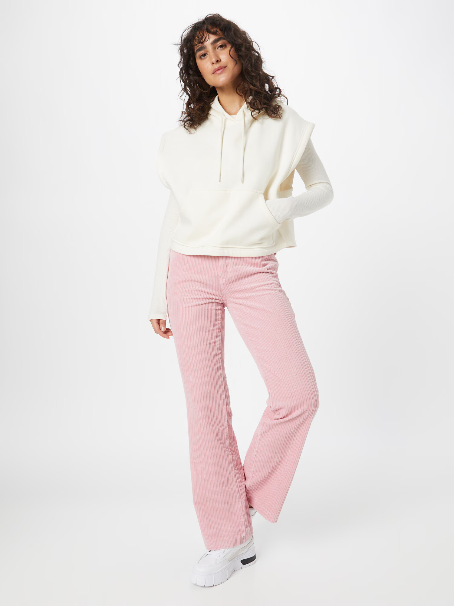 ESPRIT Pantaloni roz deschis - Pled.ro