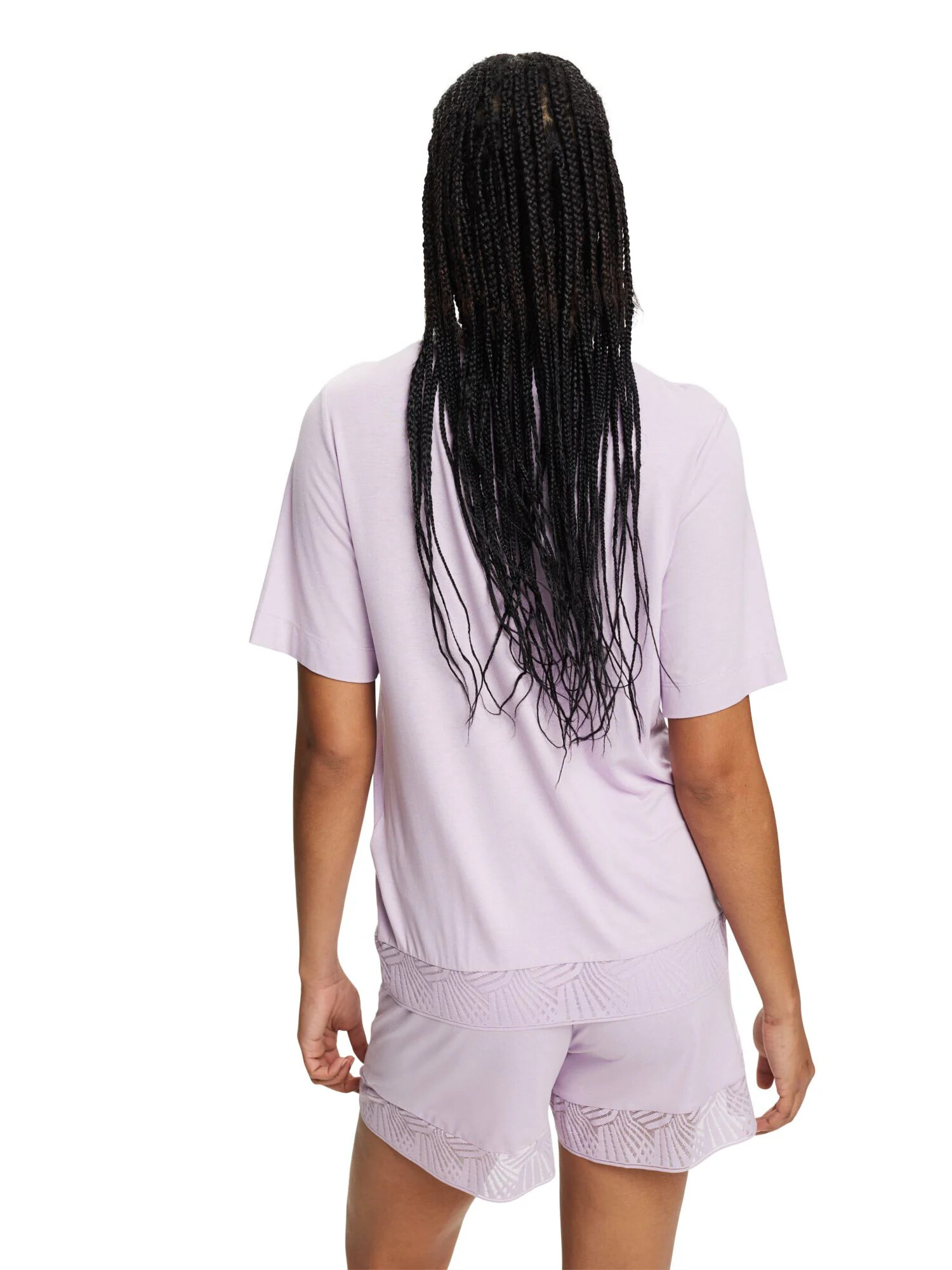 ESPRIT Pijama mov deschis - Pled.ro