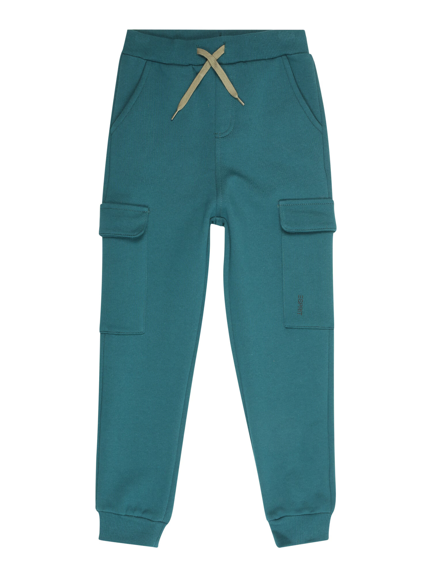 ESPRIT Pantaloni verde petrol - Pled.ro