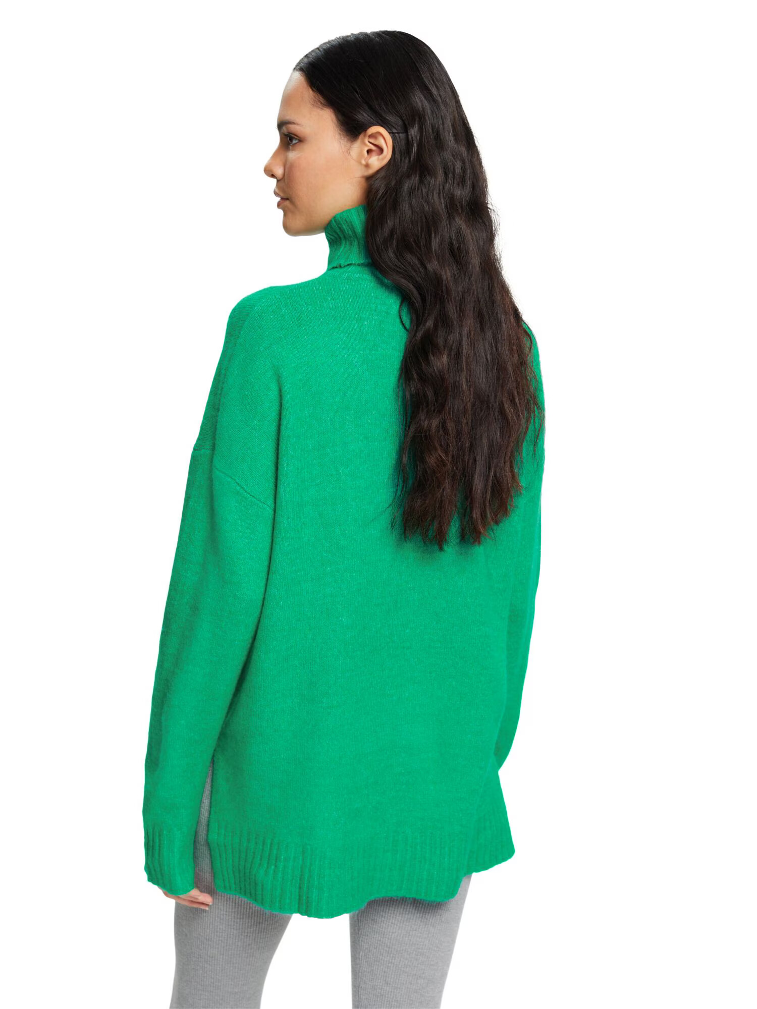 ESPRIT Pulover verde deschis - Pled.ro