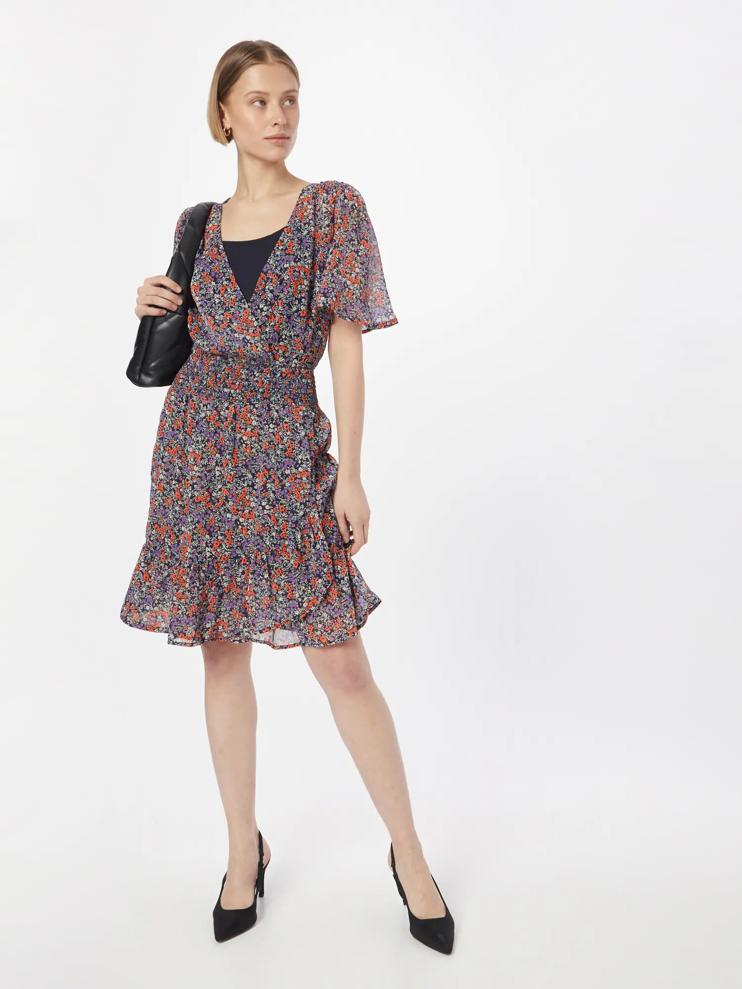 ESPRIT Rochie bleumarin / lila / portocaliu / rosé - Pled.ro