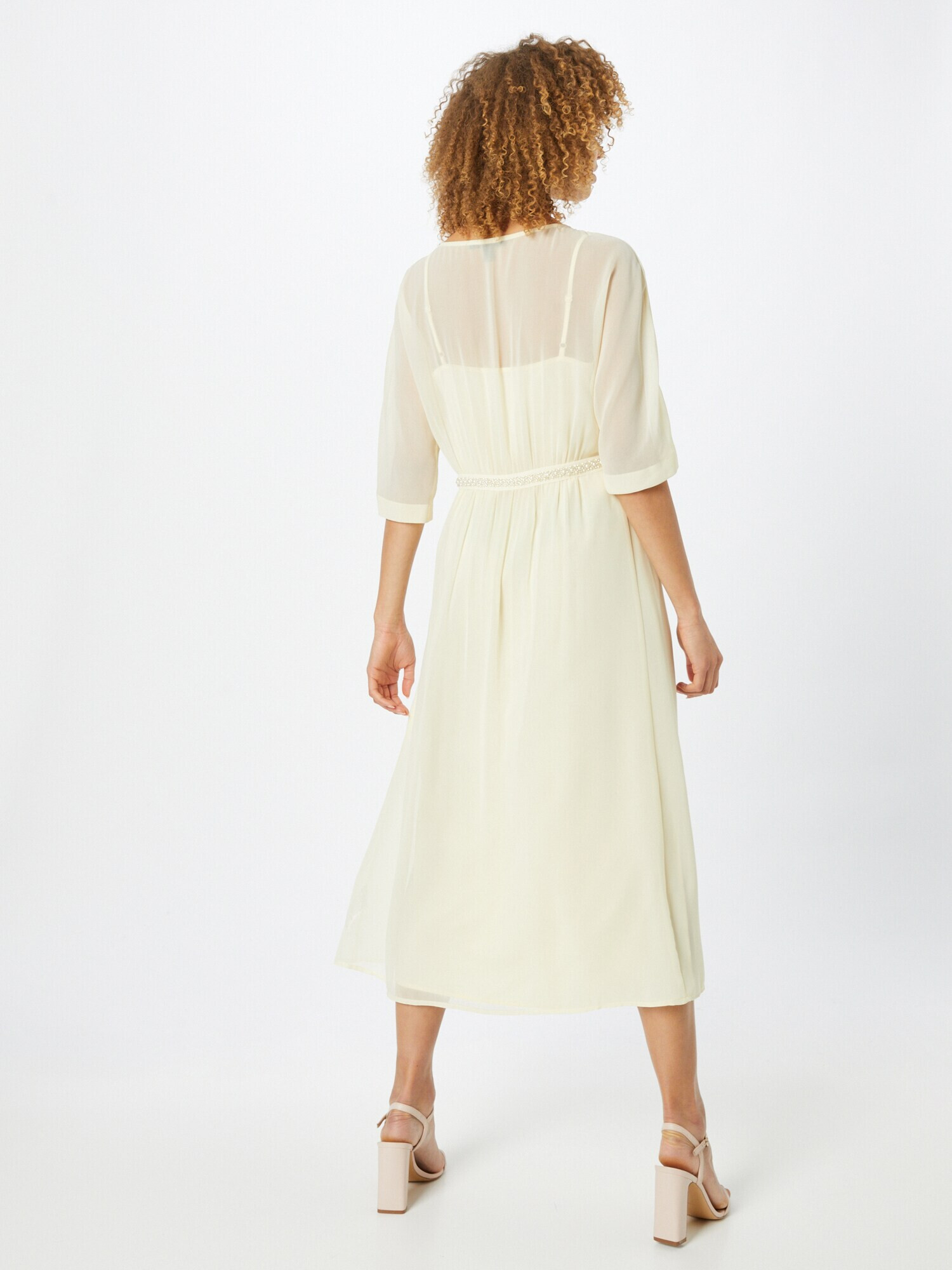 ESPRIT Rochie de cocktail crem - Pled.ro