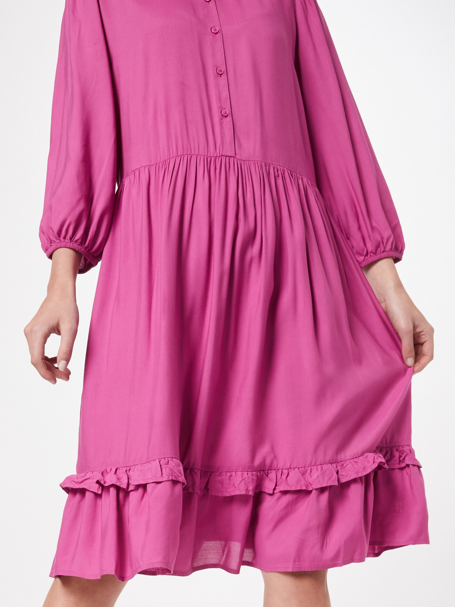 ESPRIT Rochie tip bluză fucsia - Pled.ro