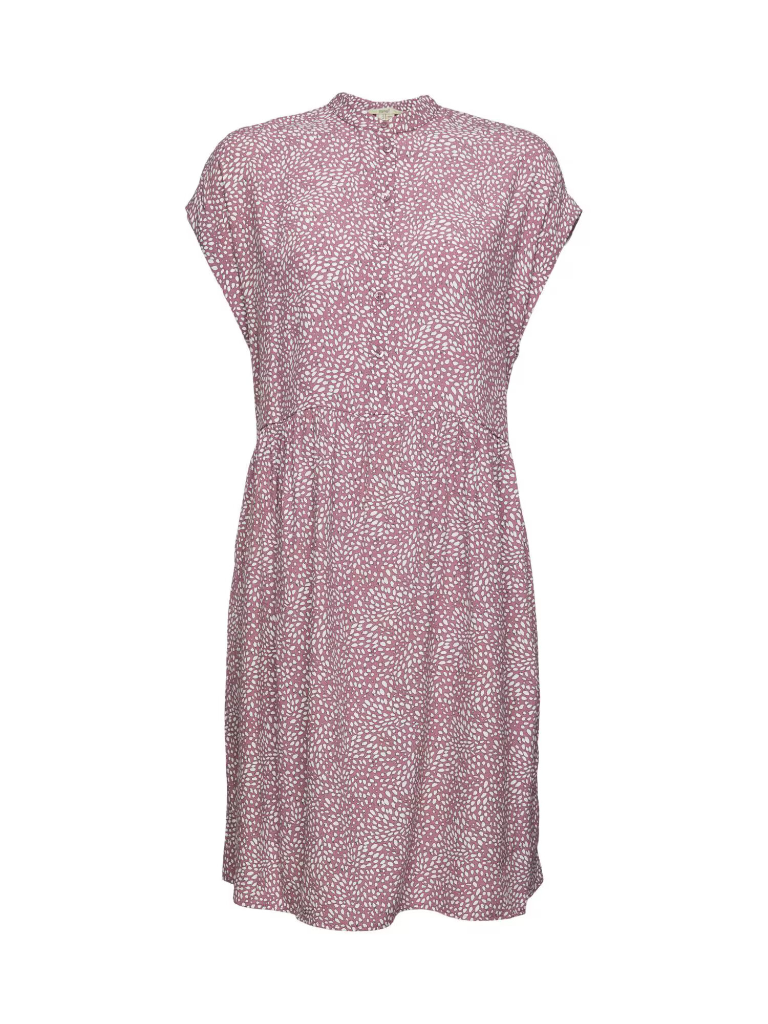 ESPRIT Rochie tip bluză mauve / negru / alb - Pled.ro