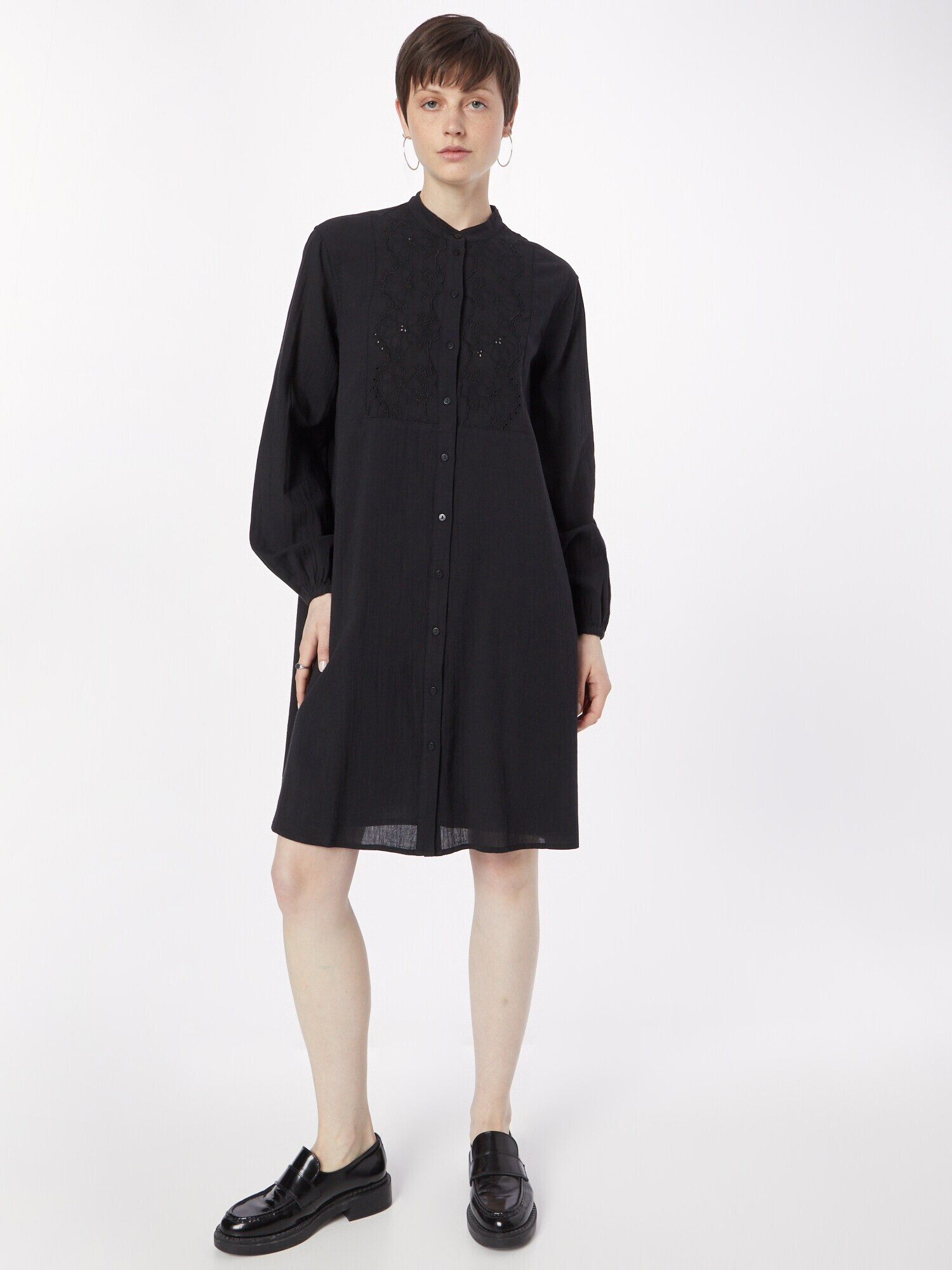 ESPRIT Rochie tip bluză negru - Pled.ro