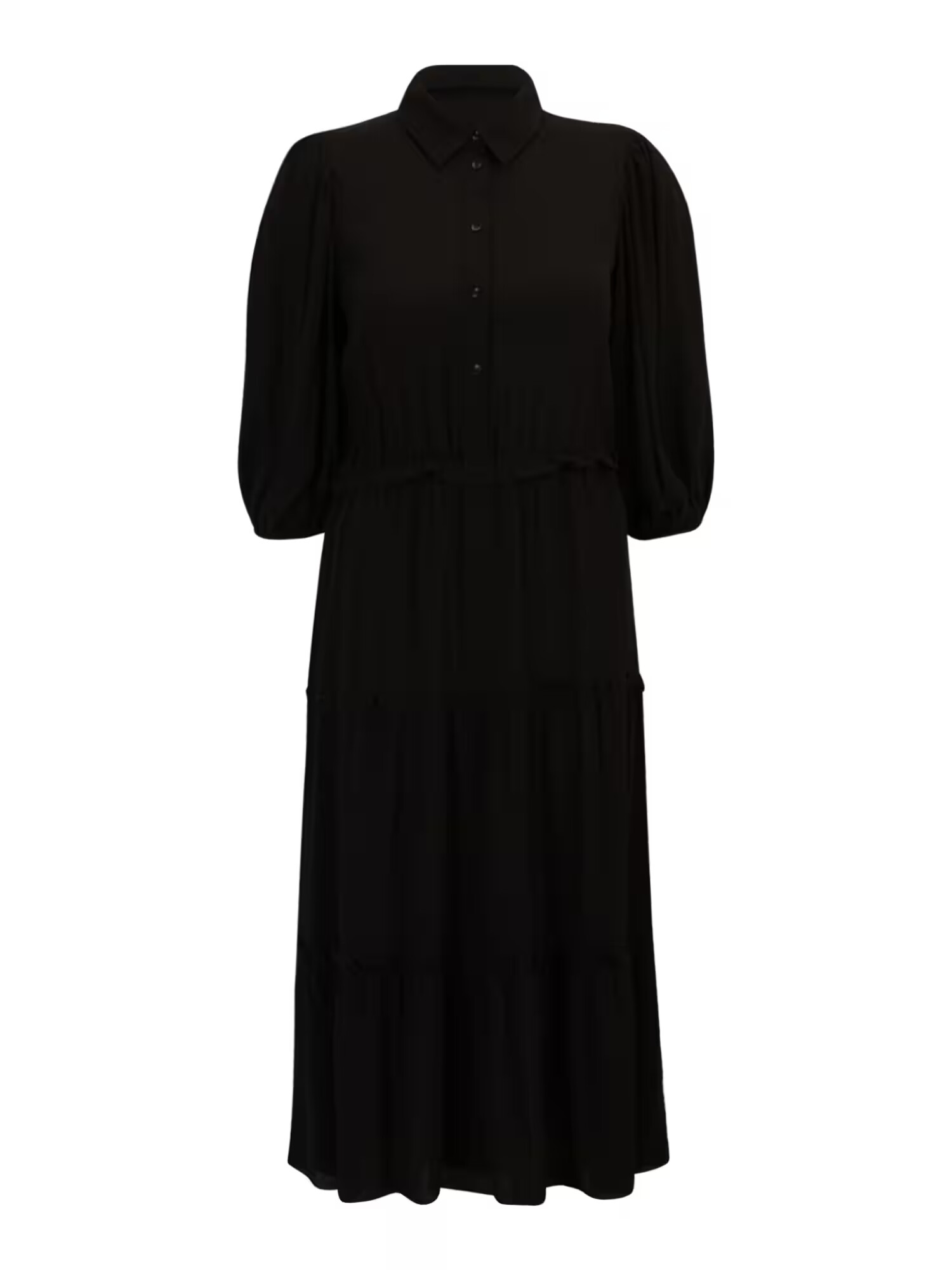 ESPRIT Rochie tip bluză negru - Pled.ro