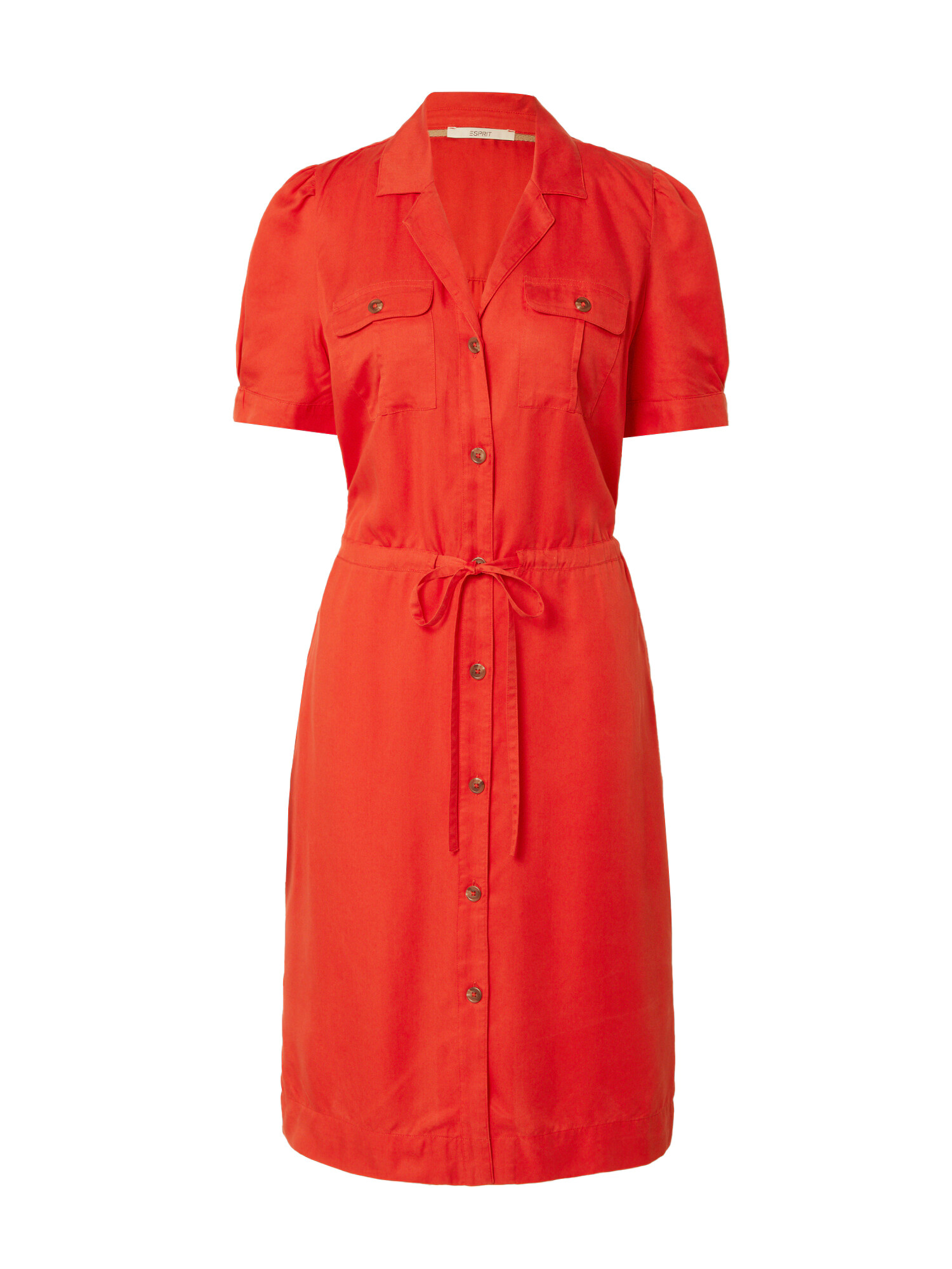 ESPRIT Rochie tip bluză roșu orange - Pled.ro