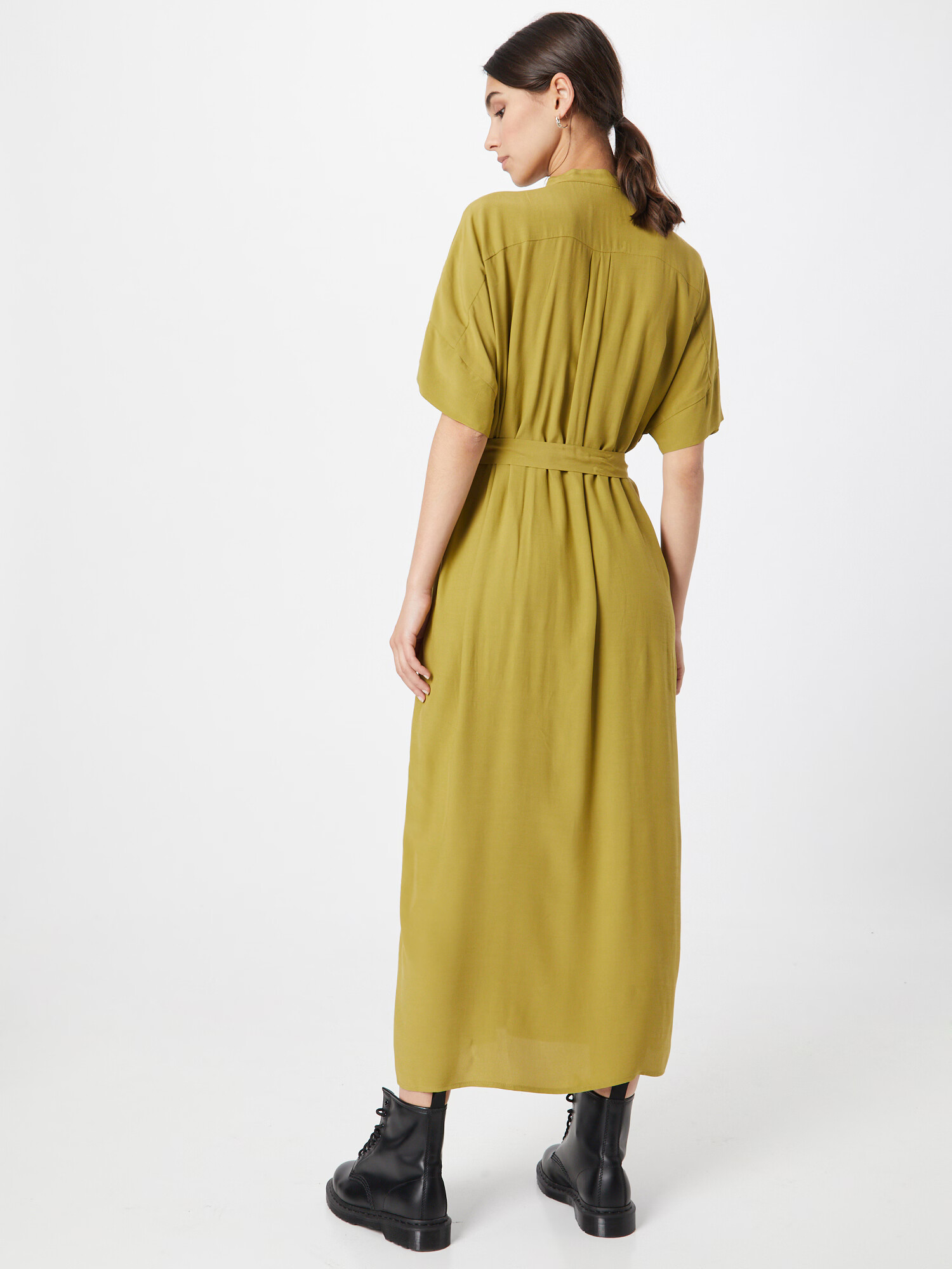 ESPRIT Rochie tip bluză verde stuf - Pled.ro