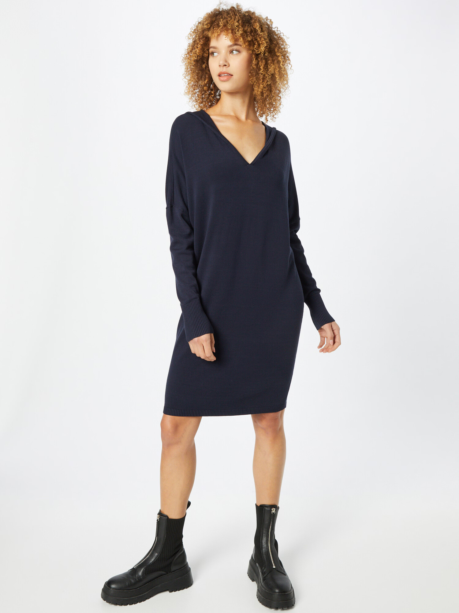 ESPRIT Rochie tricotat bleumarin - Pled.ro