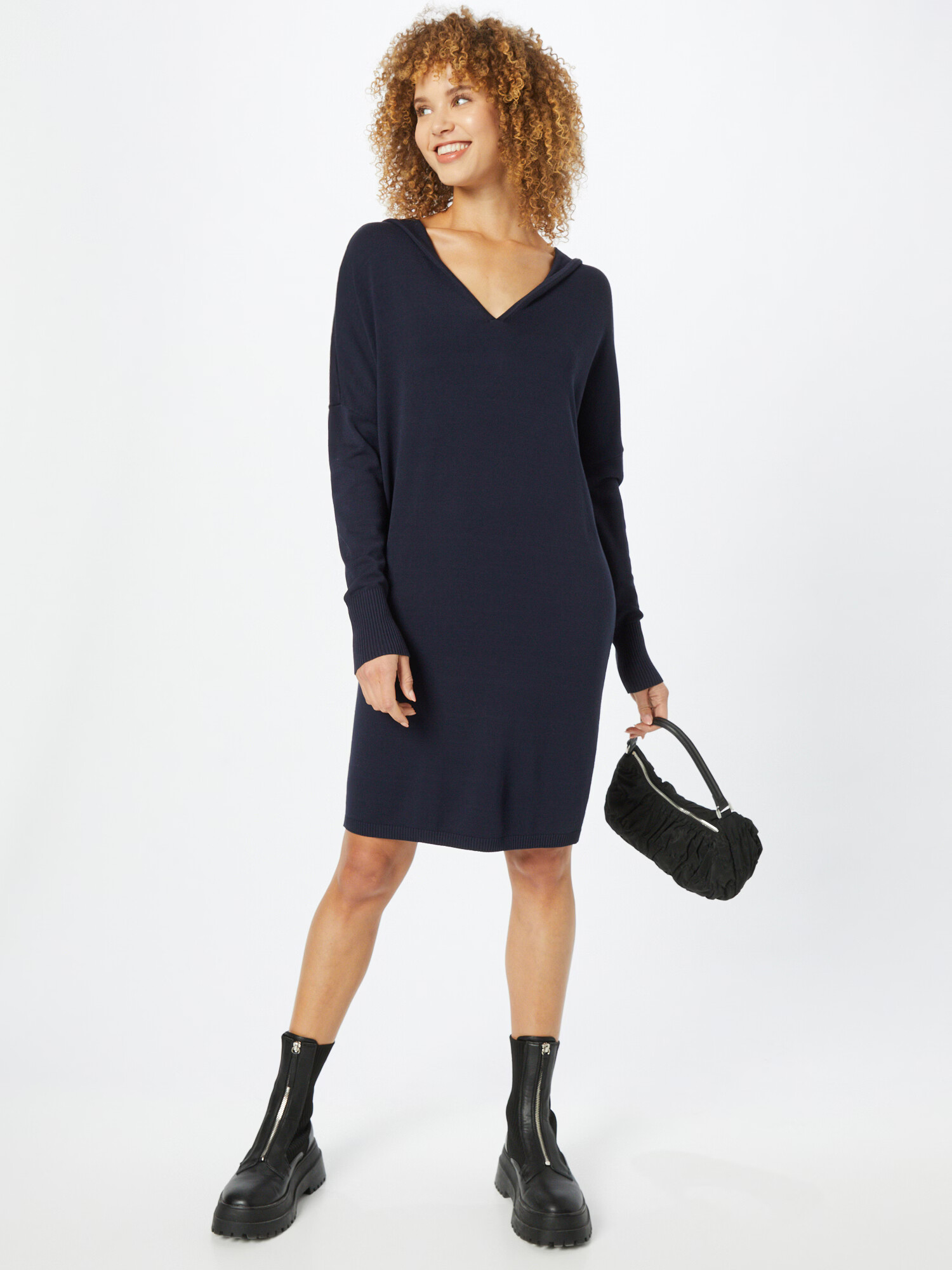 ESPRIT Rochie tricotat bleumarin - Pled.ro