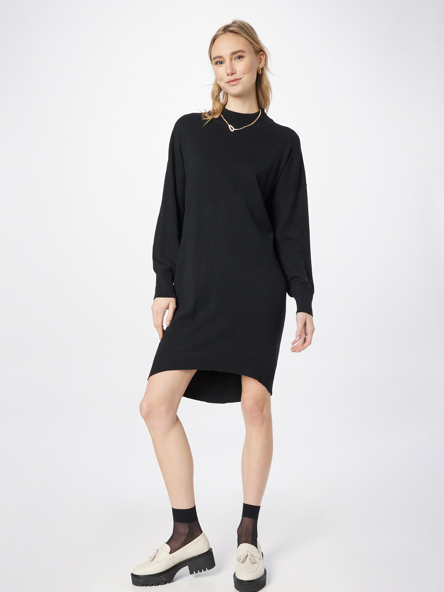 ESPRIT Rochie tricotat negru - Pled.ro