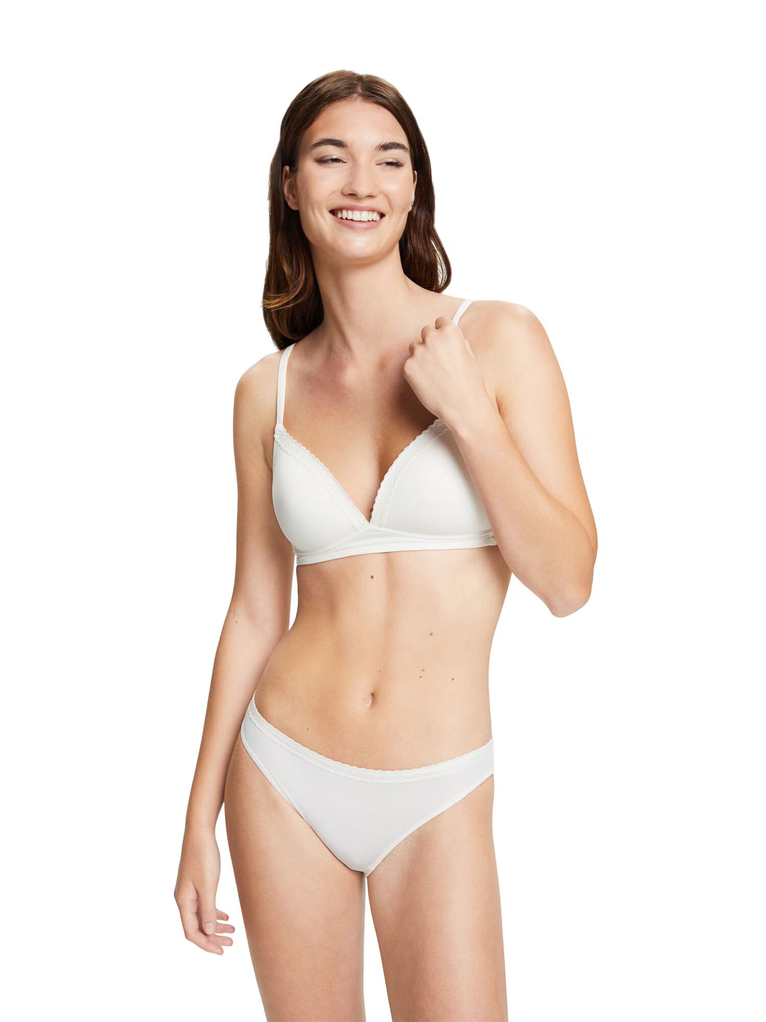 ESPRIT Slip alb murdar - Pled.ro