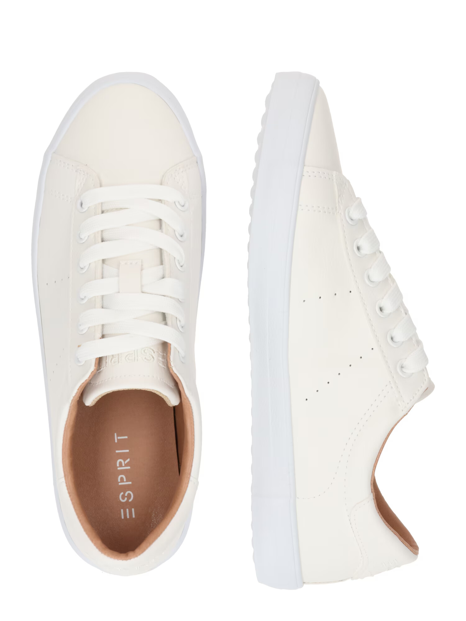 ESPRIT Sneaker low alb murdar - Pled.ro