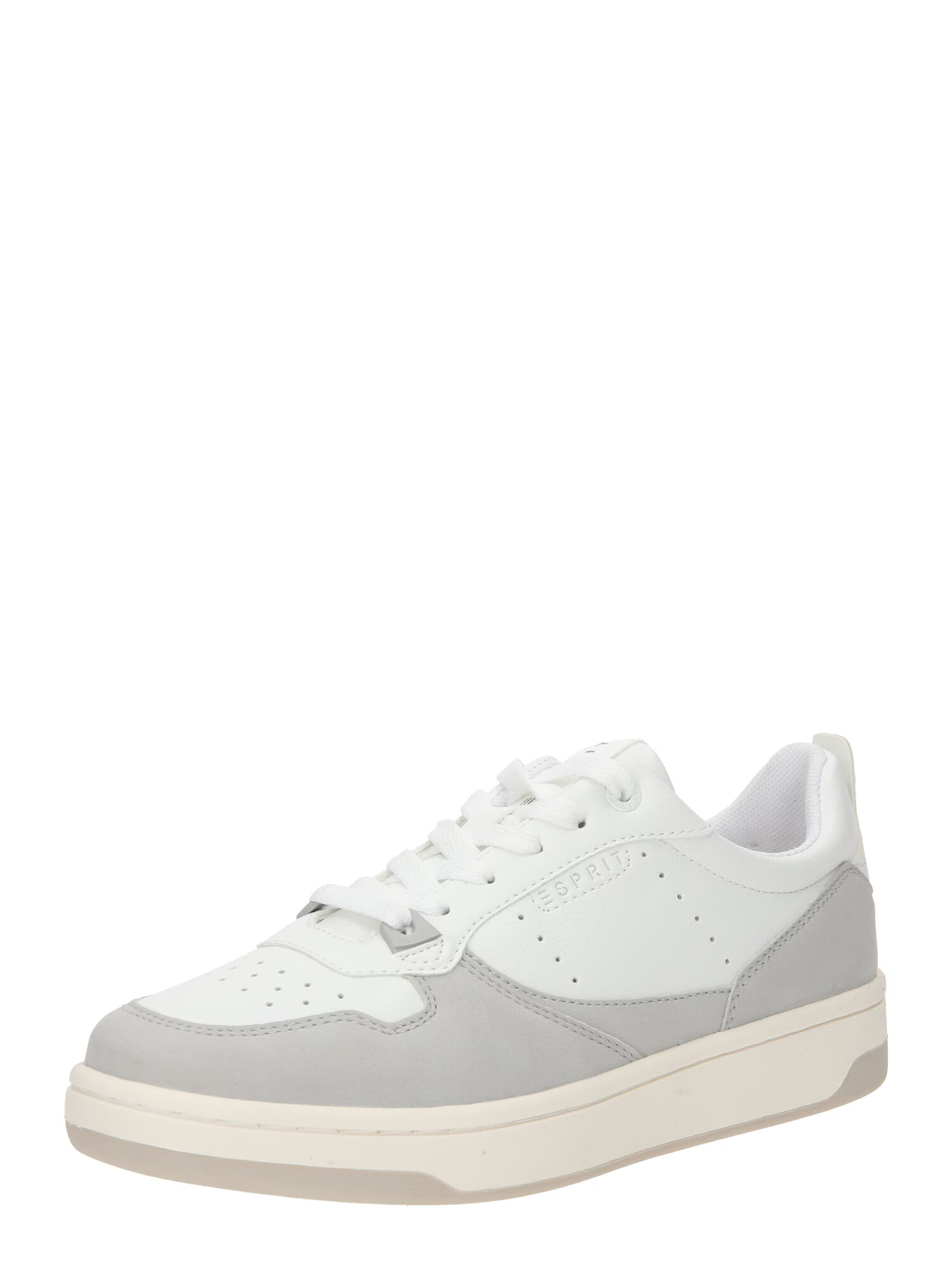 ESPRIT Sneaker low crem / gri taupe / alb - Pled.ro