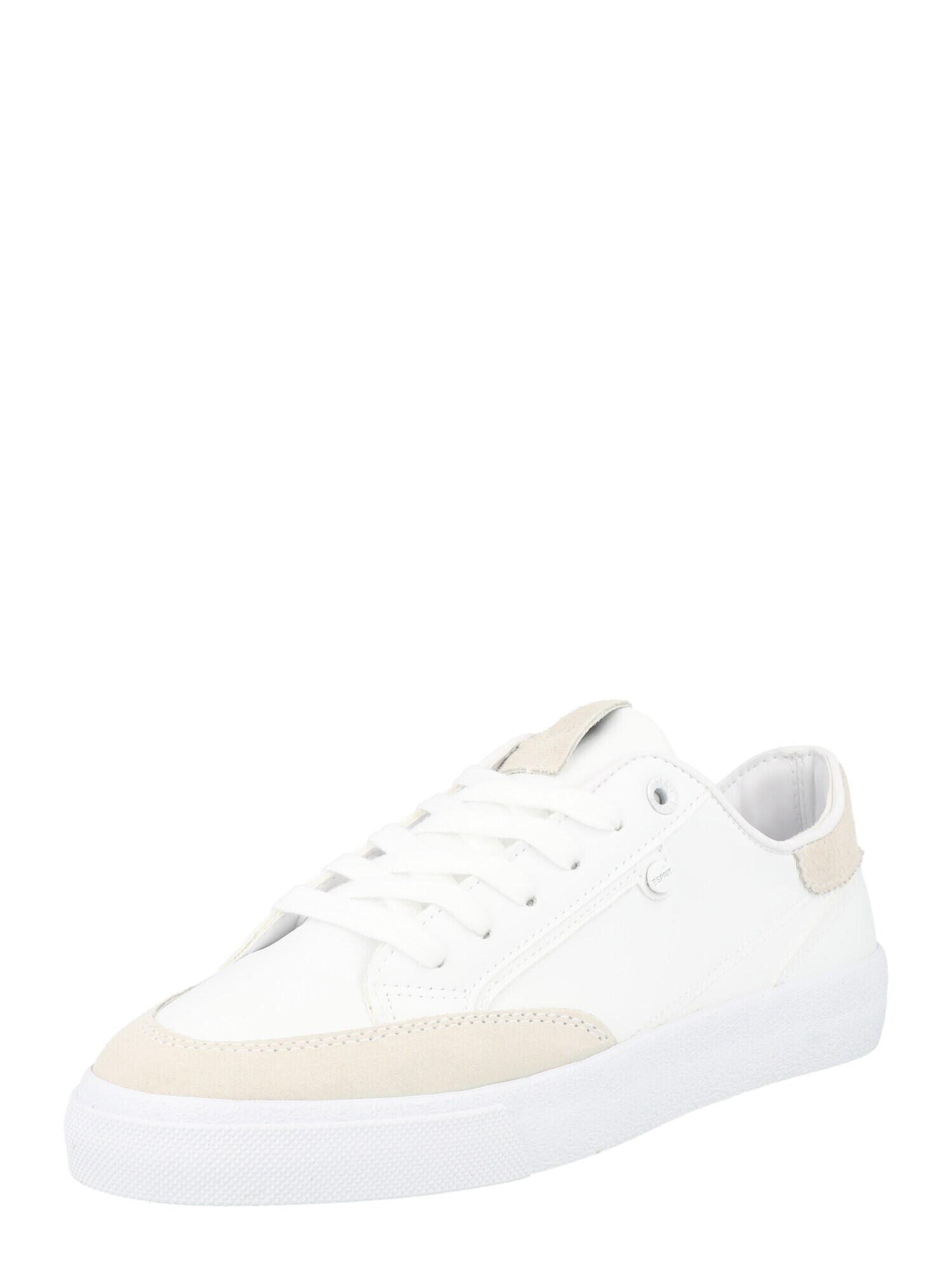 ESPRIT Sneaker low 'LU' bej / alb - Pled.ro