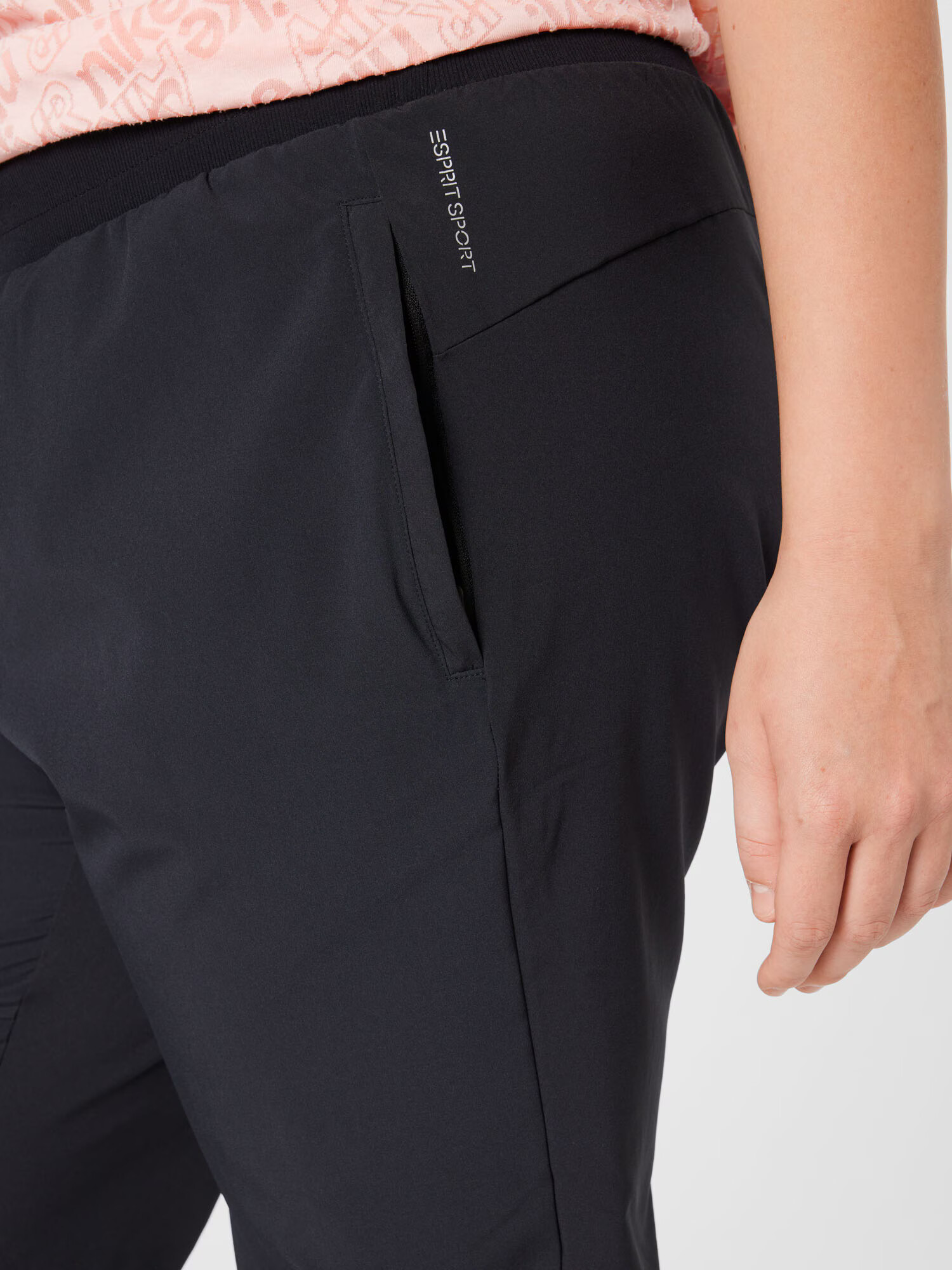 Esprit Sport Curvy Pantaloni sport negru - Pled.ro