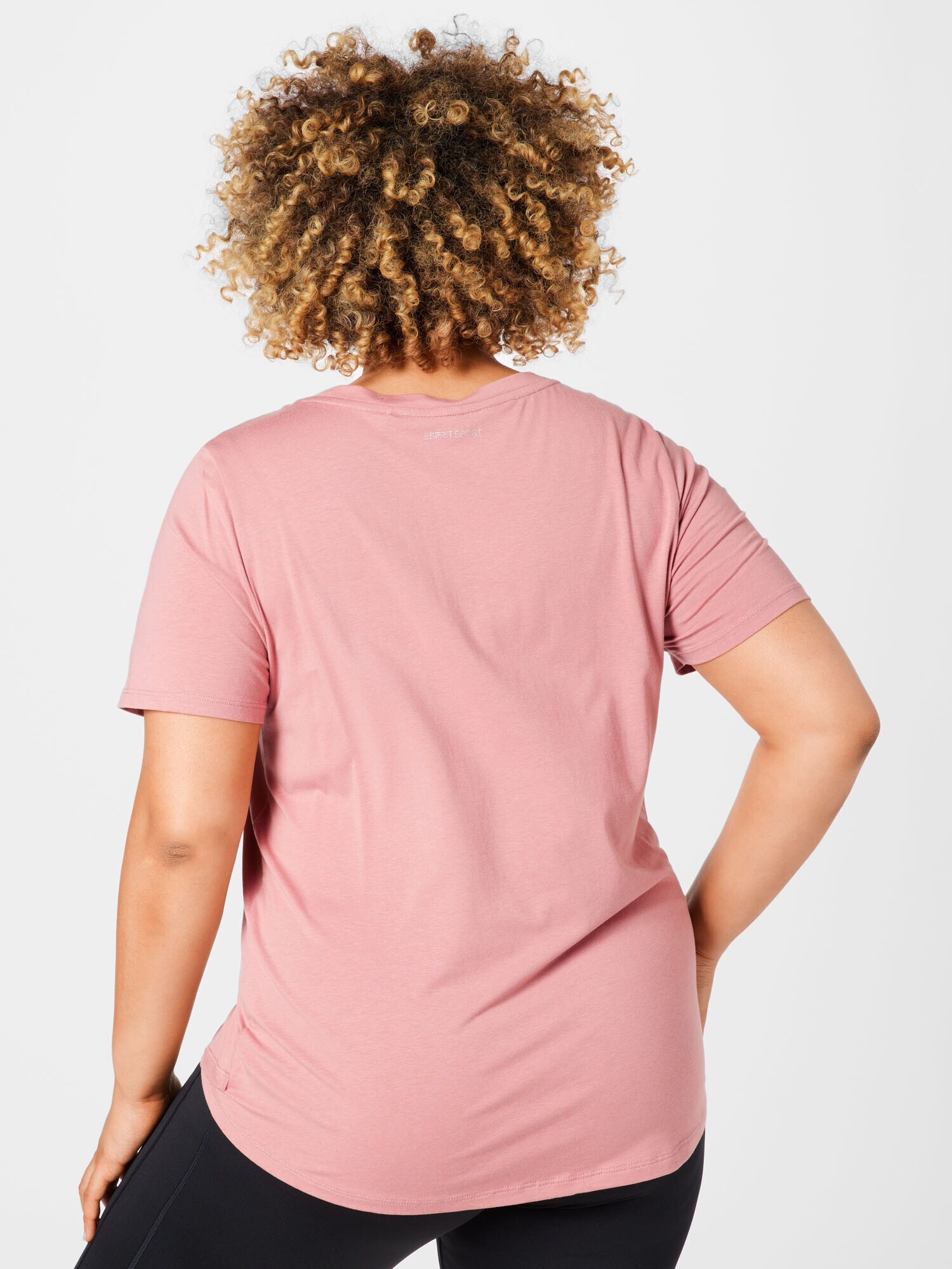 Esprit Sport Curvy Tricou funcțional rosé - Pled.ro