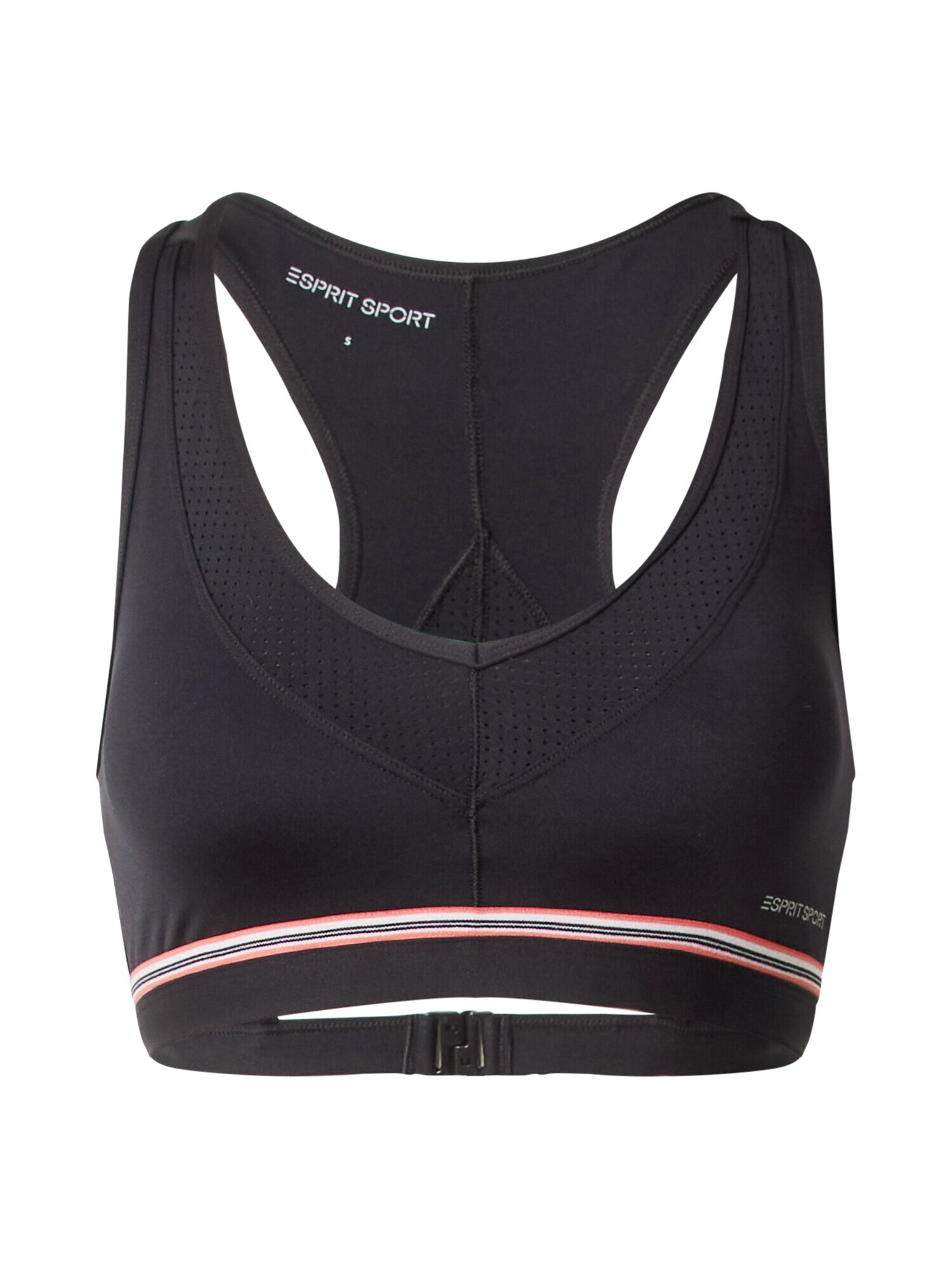 ESPRIT SPORT Sutien de costum de baie sport roz / negru - Pled.ro