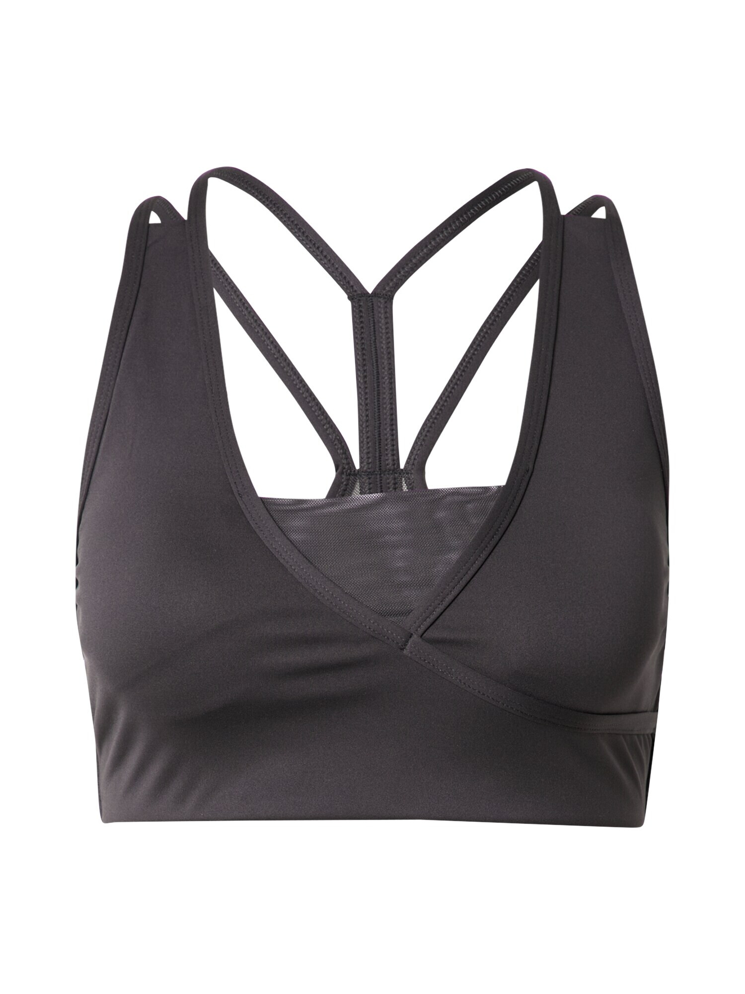 ESPRIT SPORT Sutien sport gri închis / alb - Pled.ro