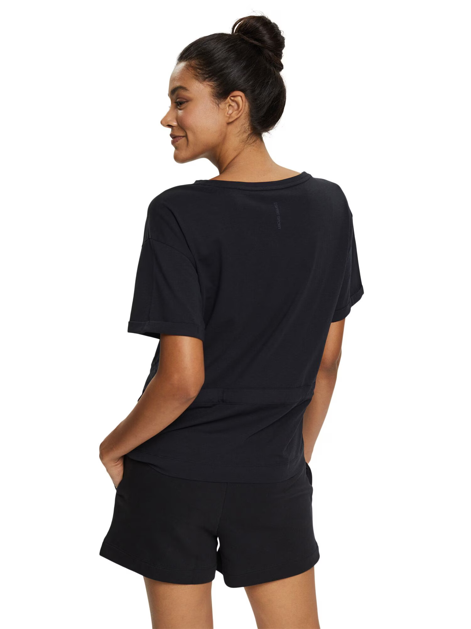 ESPRIT SPORT Tricou funcțional negru - Pled.ro