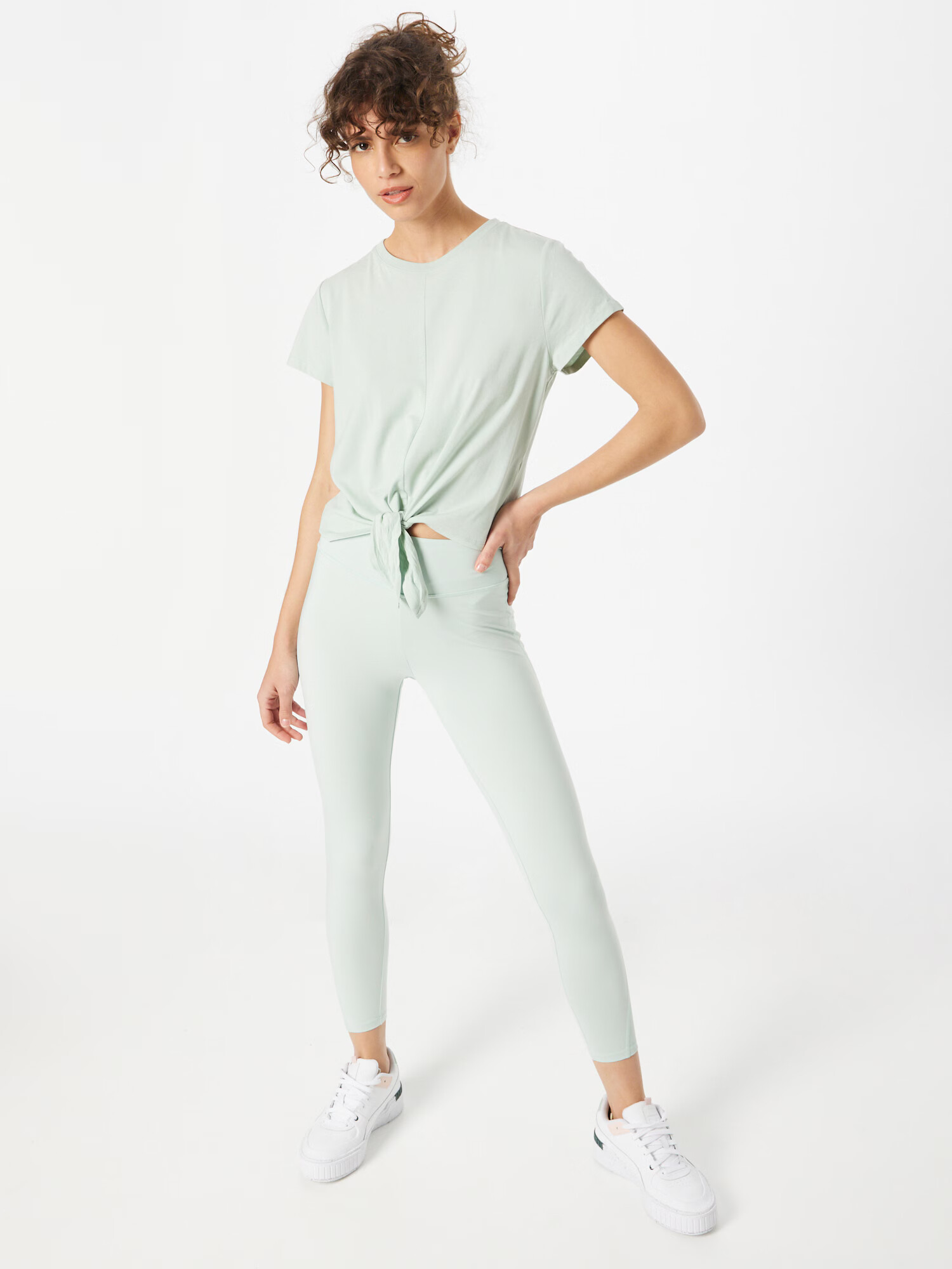 ESPRIT SPORT Tricou funcțional verde pastel - Pled.ro