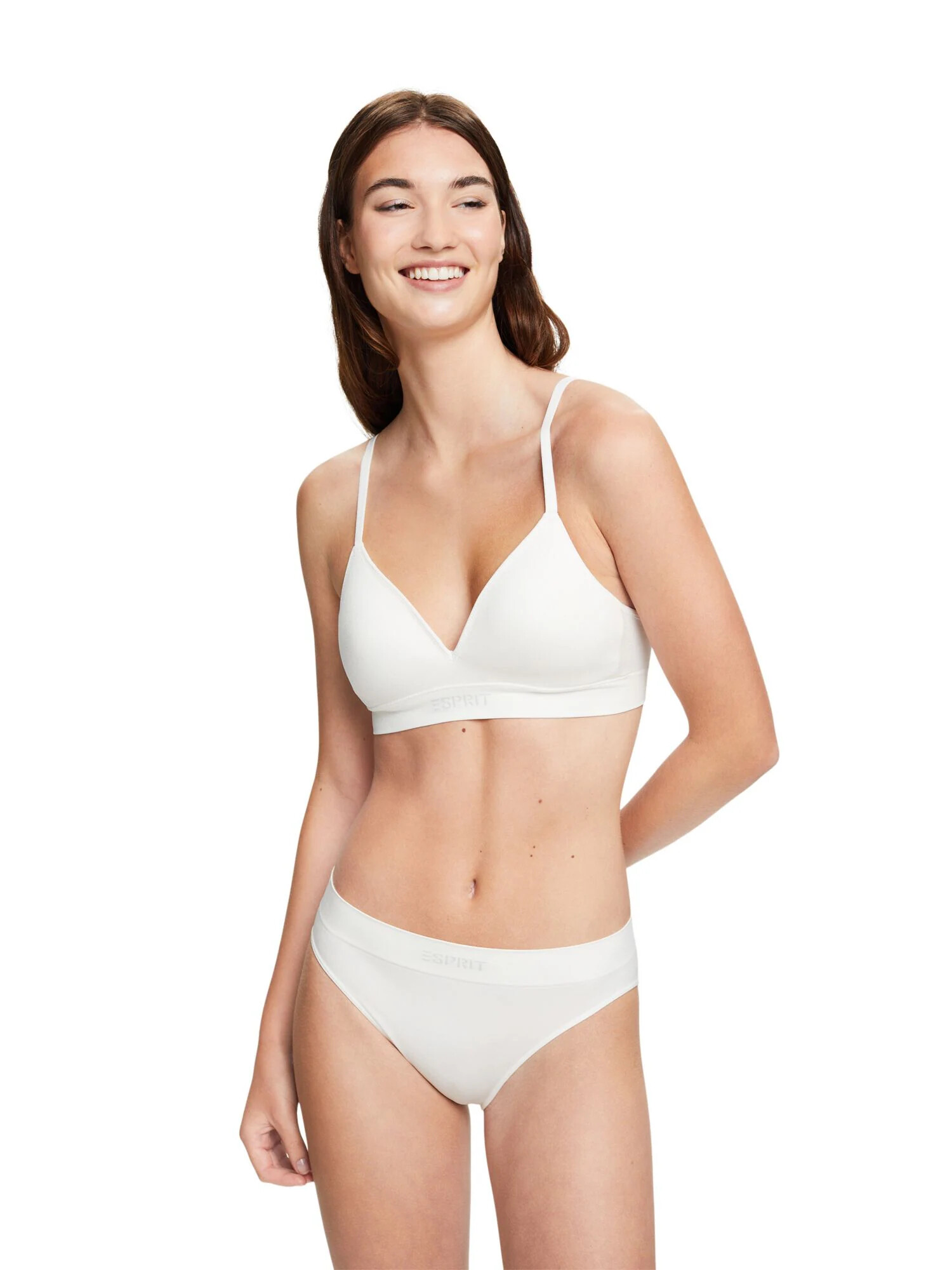 ESPRIT Sutien alb murdar - Pled.ro