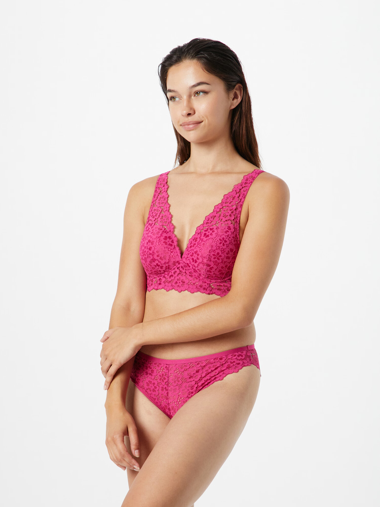 ESPRIT Sutien fucsia - Pled.ro