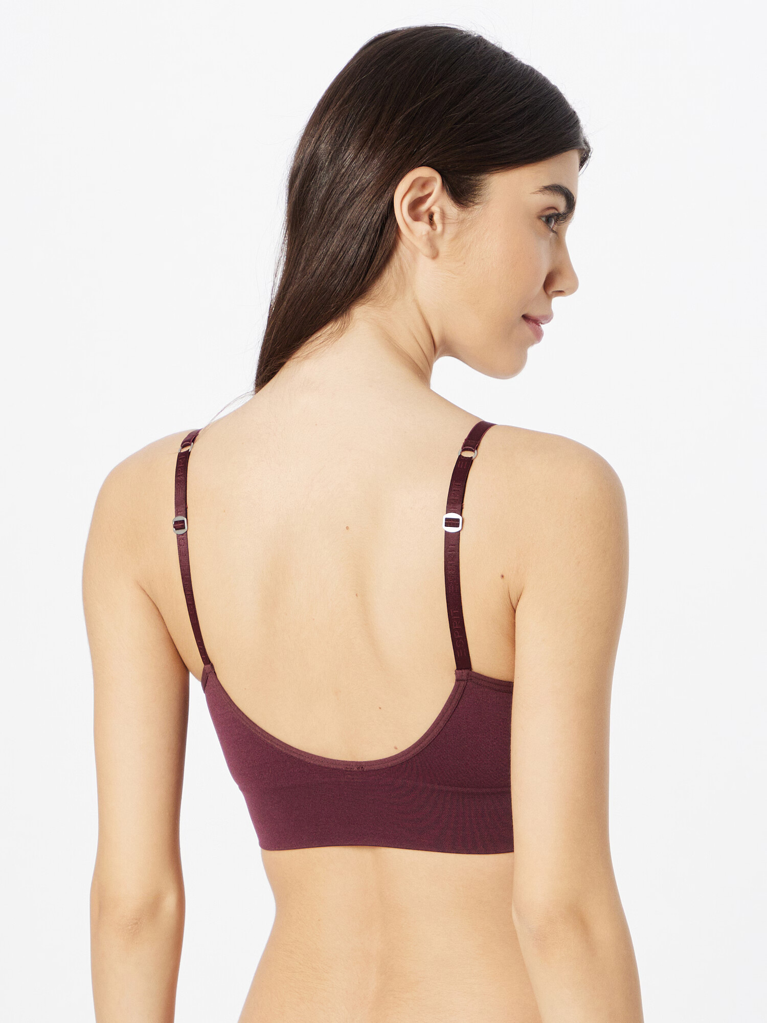 ESPRIT Sutien roșu bordeaux - Pled.ro