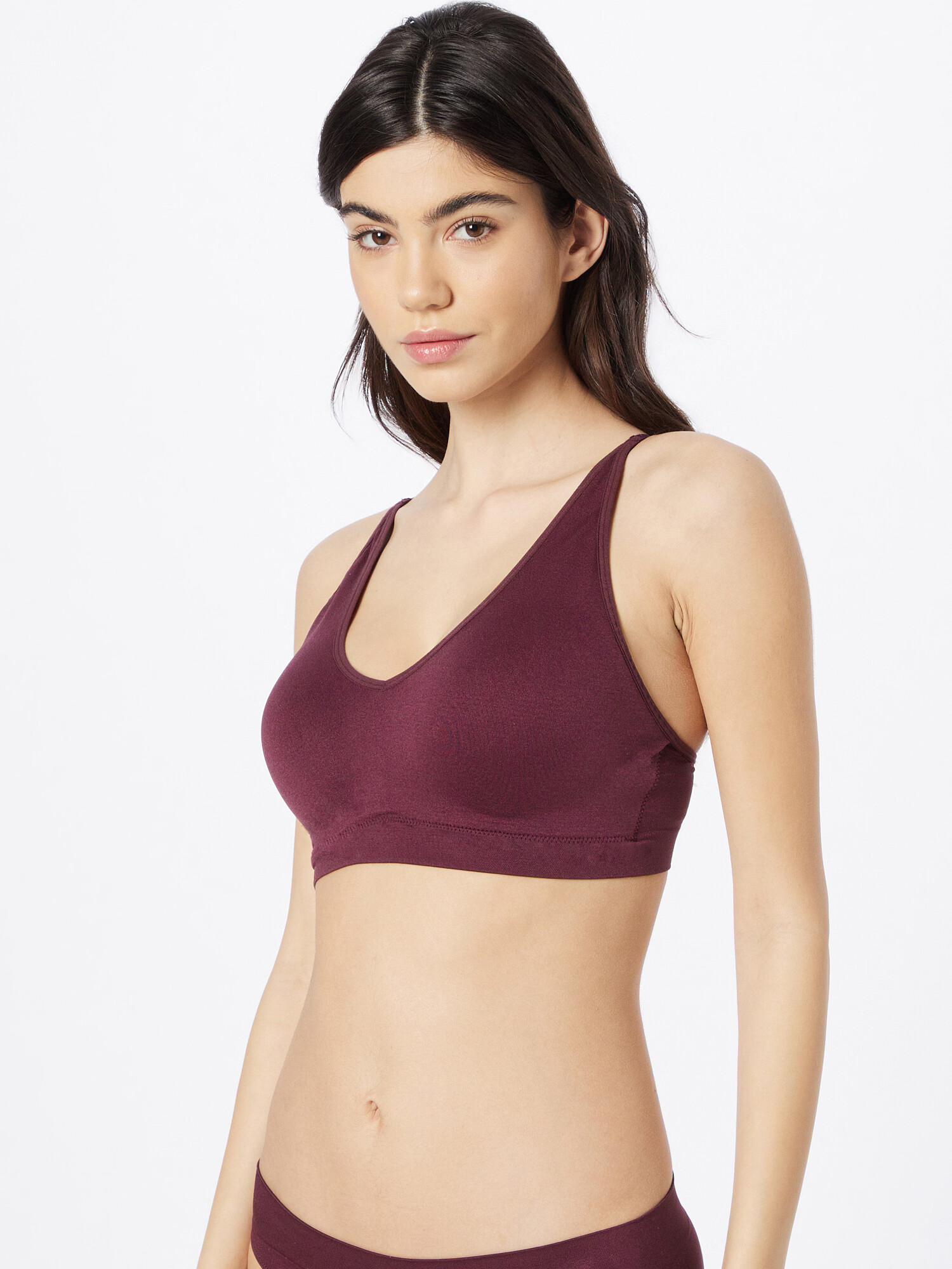 ESPRIT Sutien roșu bordeaux - Pled.ro