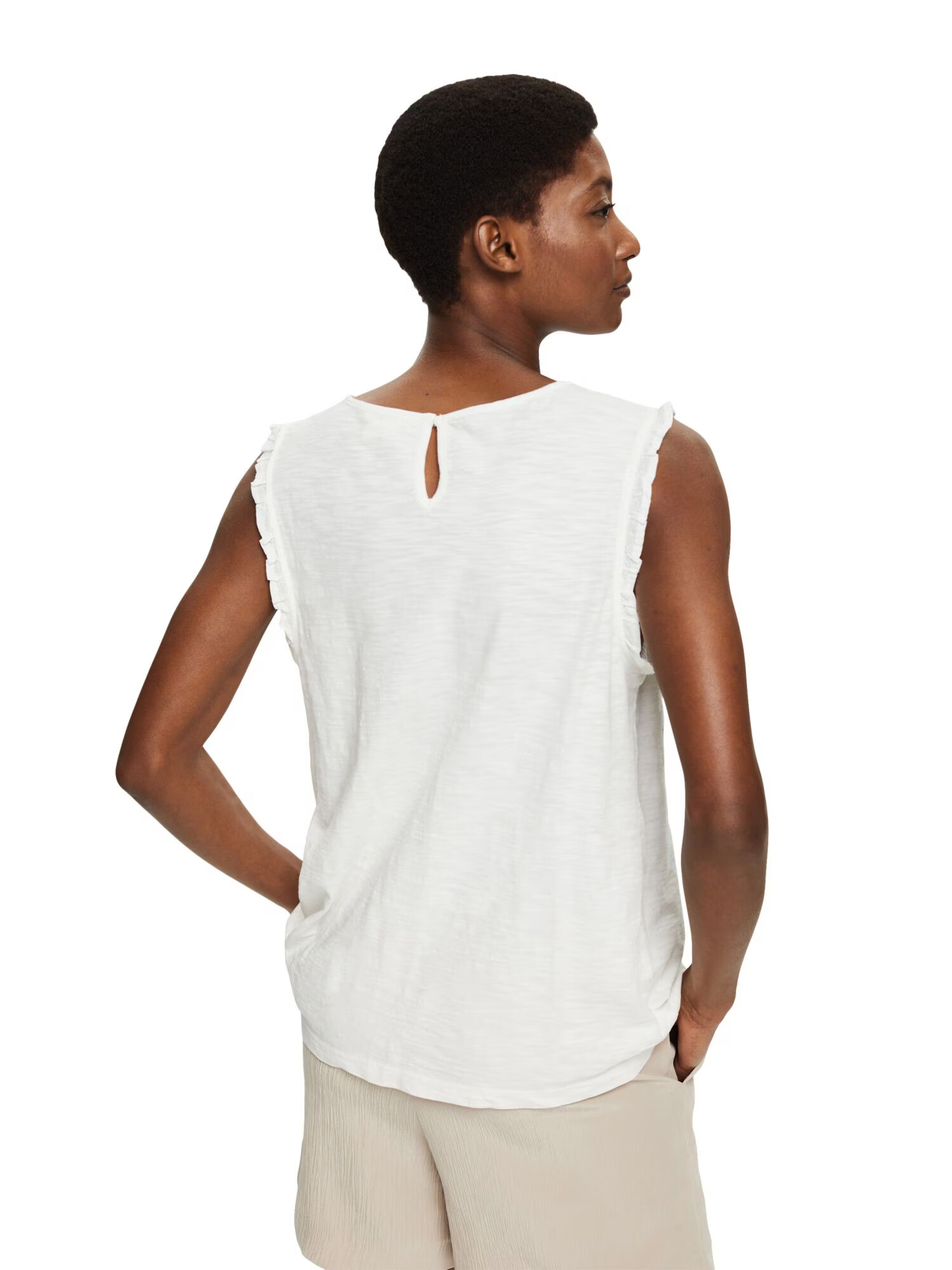 ESPRIT Top alb - Pled.ro