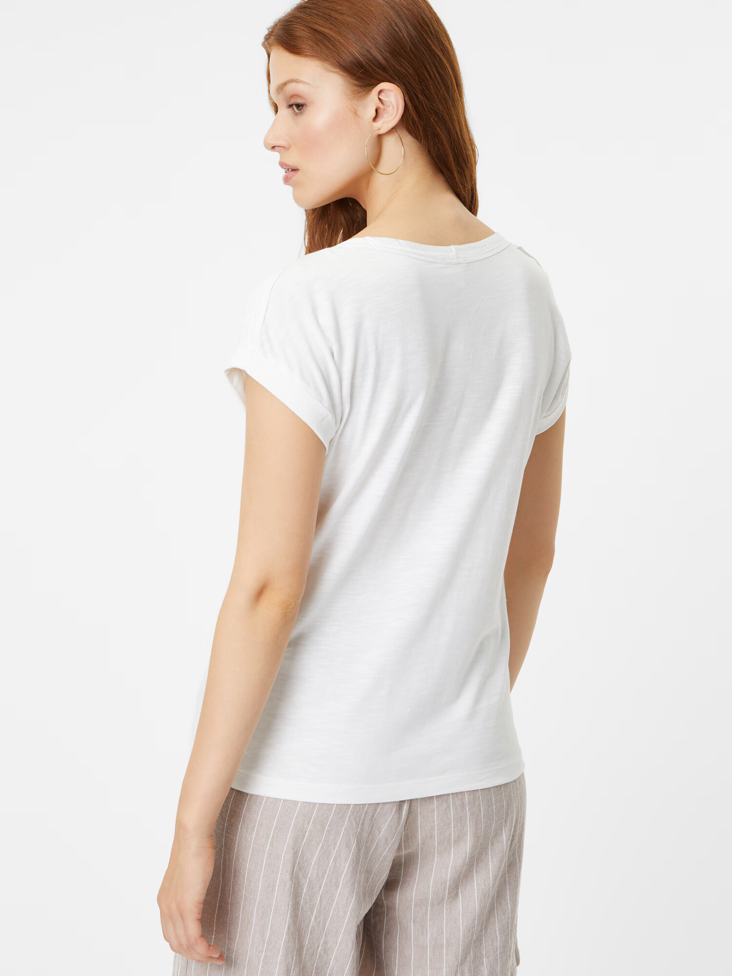 ESPRIT Tricou alb - Pled.ro