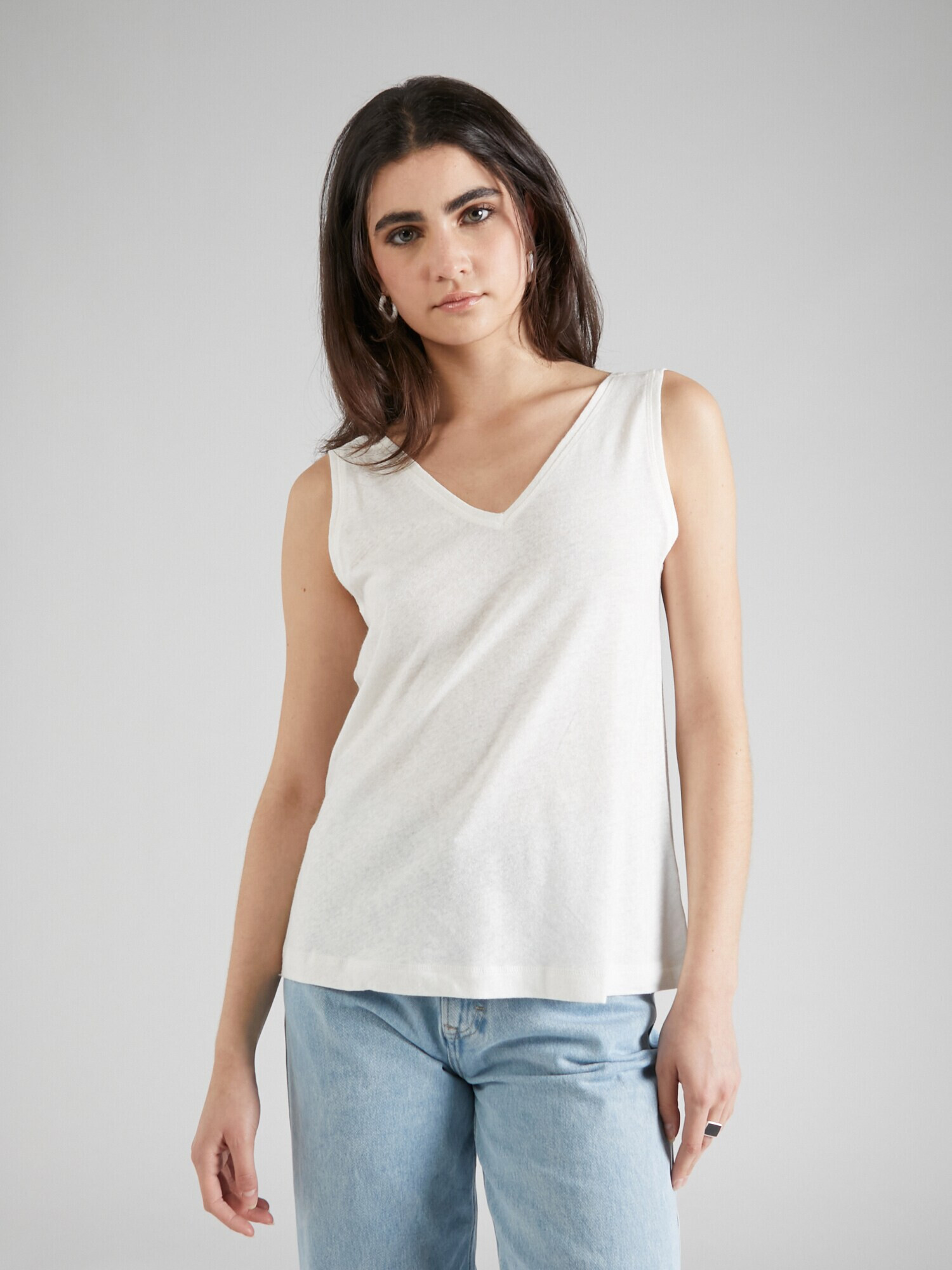 ESPRIT Top alb murdar - Pled.ro