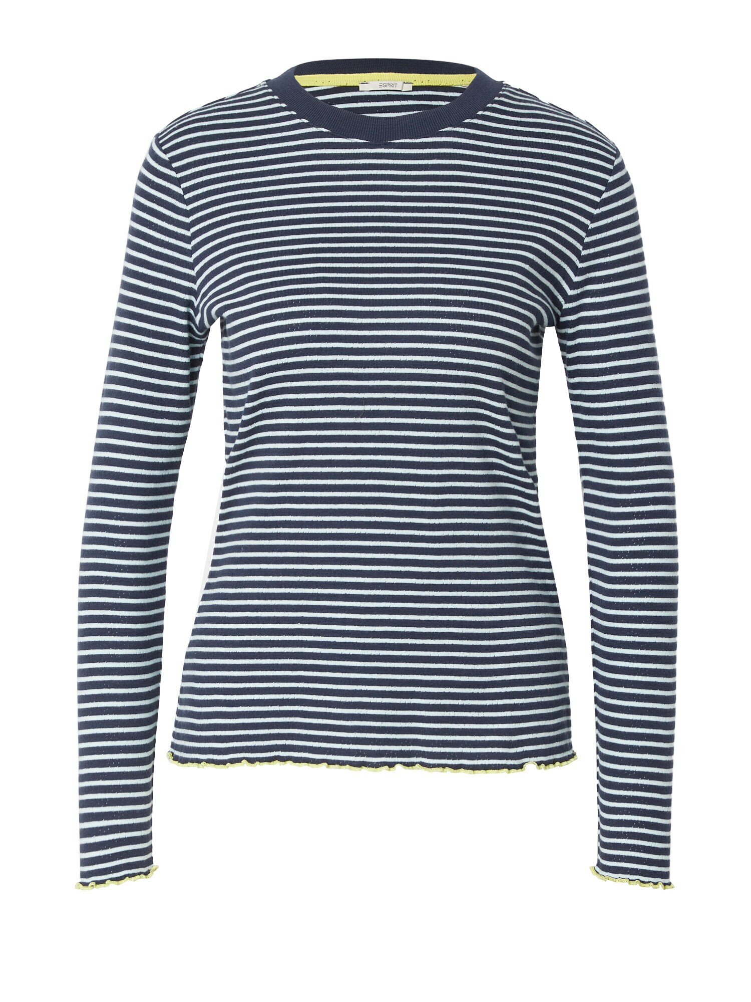 ESPRIT Tricou bleumarin / alb - Pled.ro