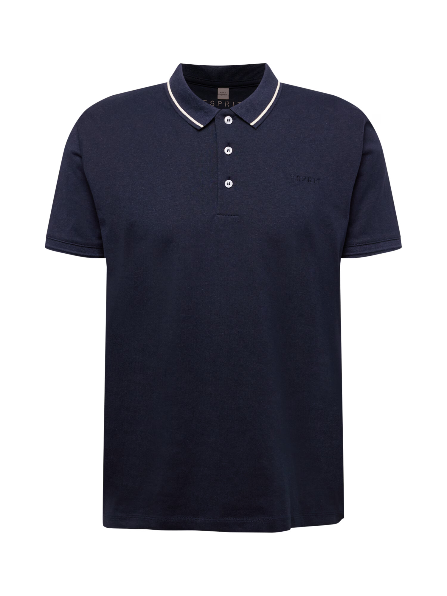 ESPRIT Tricou bleumarin / alb - Pled.ro