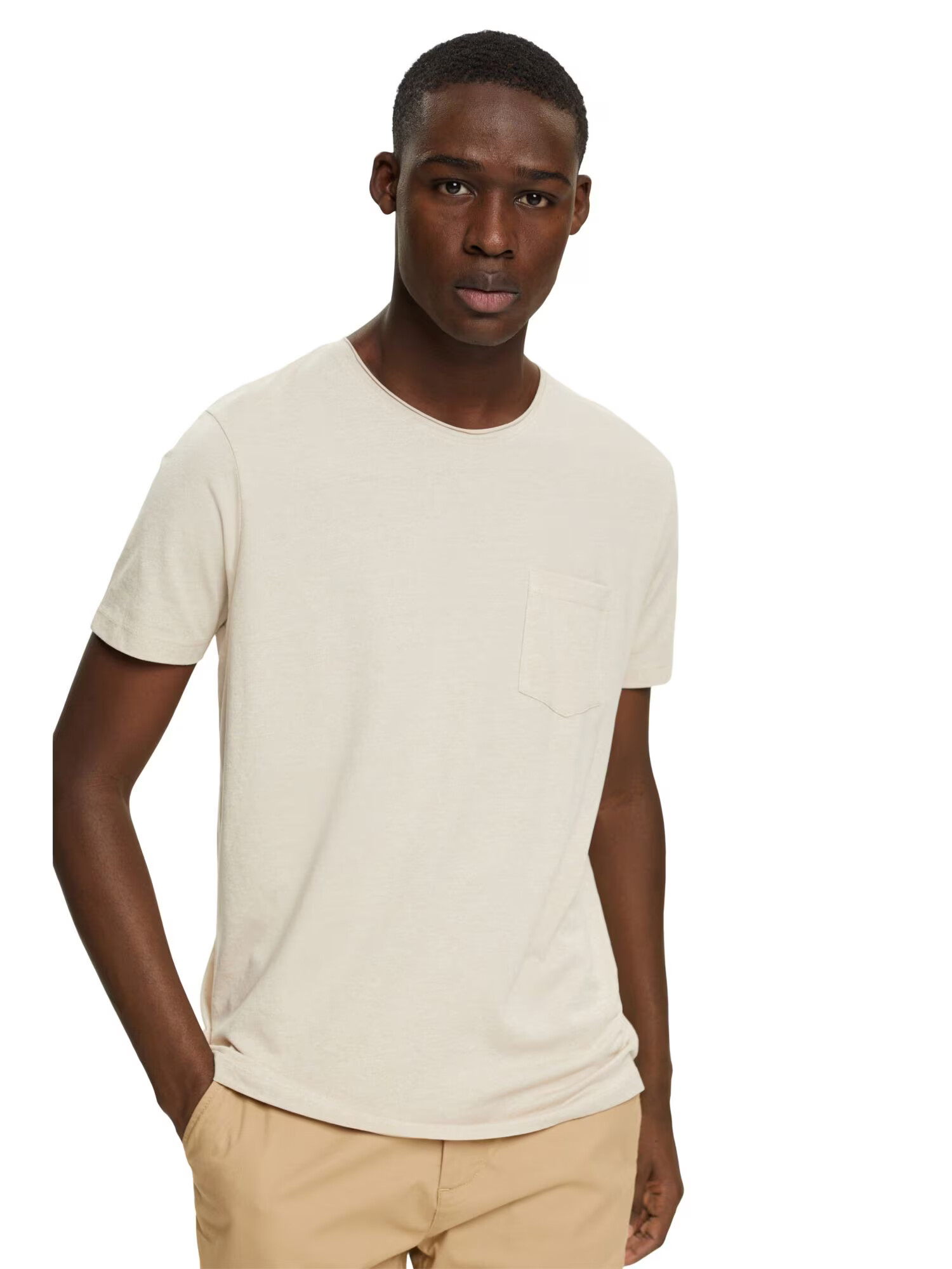 ESPRIT Tricou crem - Pled.ro