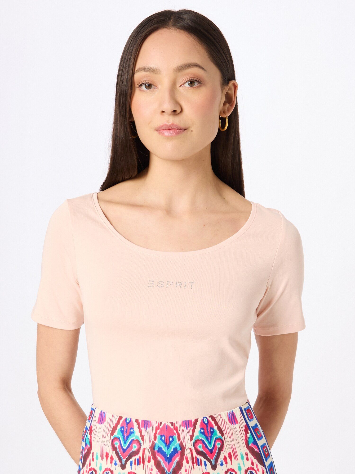 ESPRIT Tricou culoarea pielii - Pled.ro