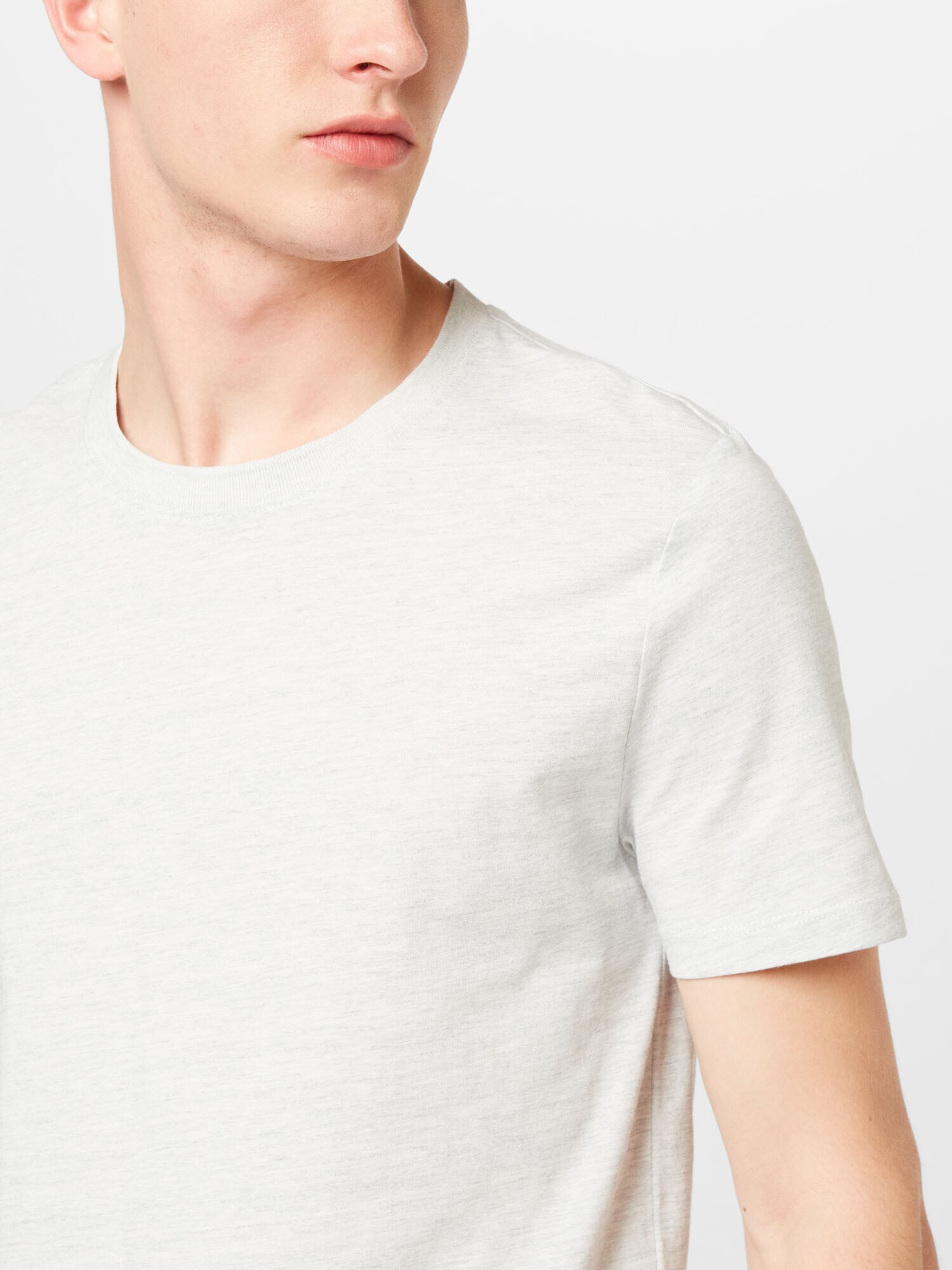 ESPRIT Tricou gri deschis - Pled.ro