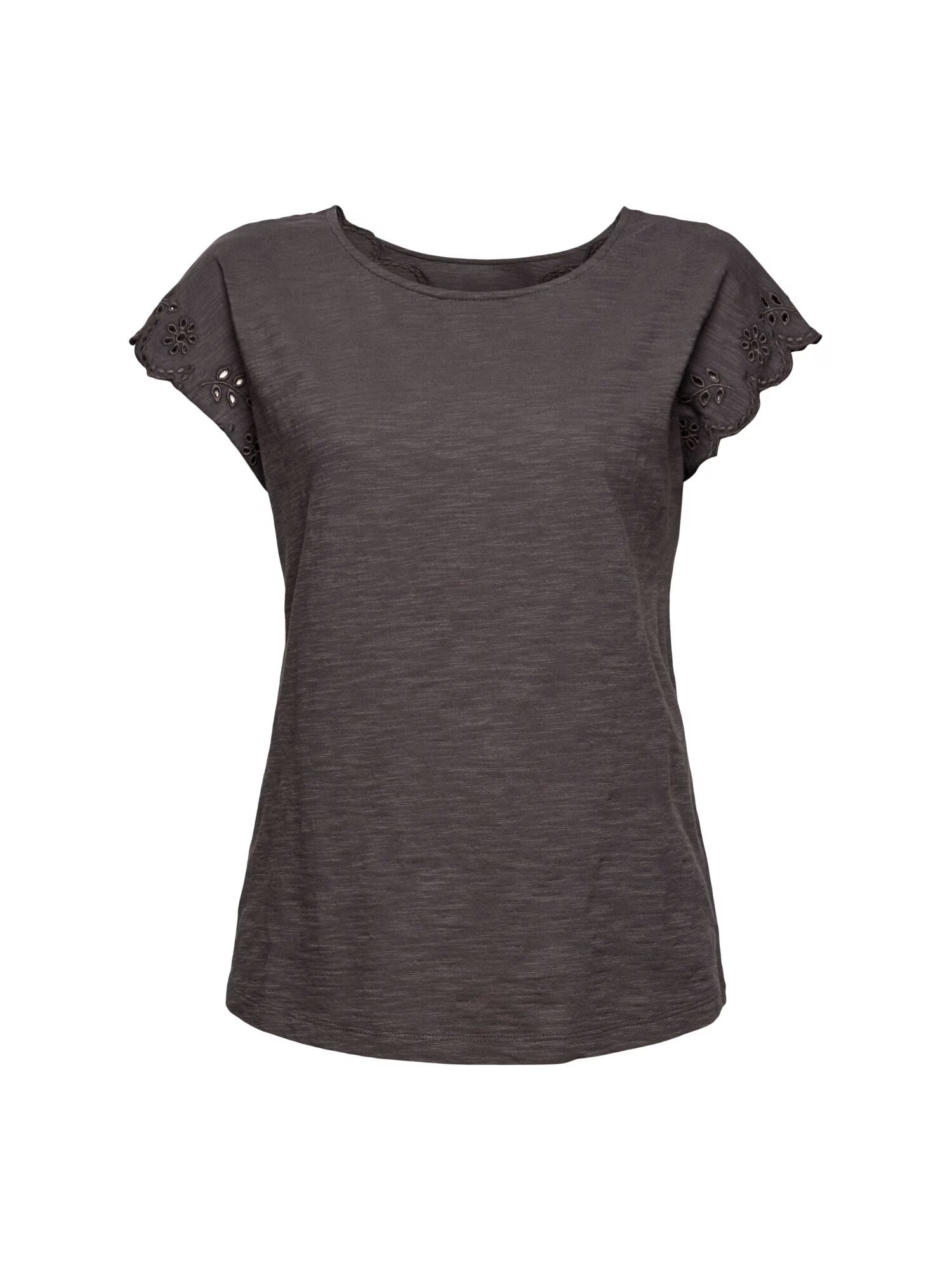 ESPRIT Tricou gri metalic - Pled.ro