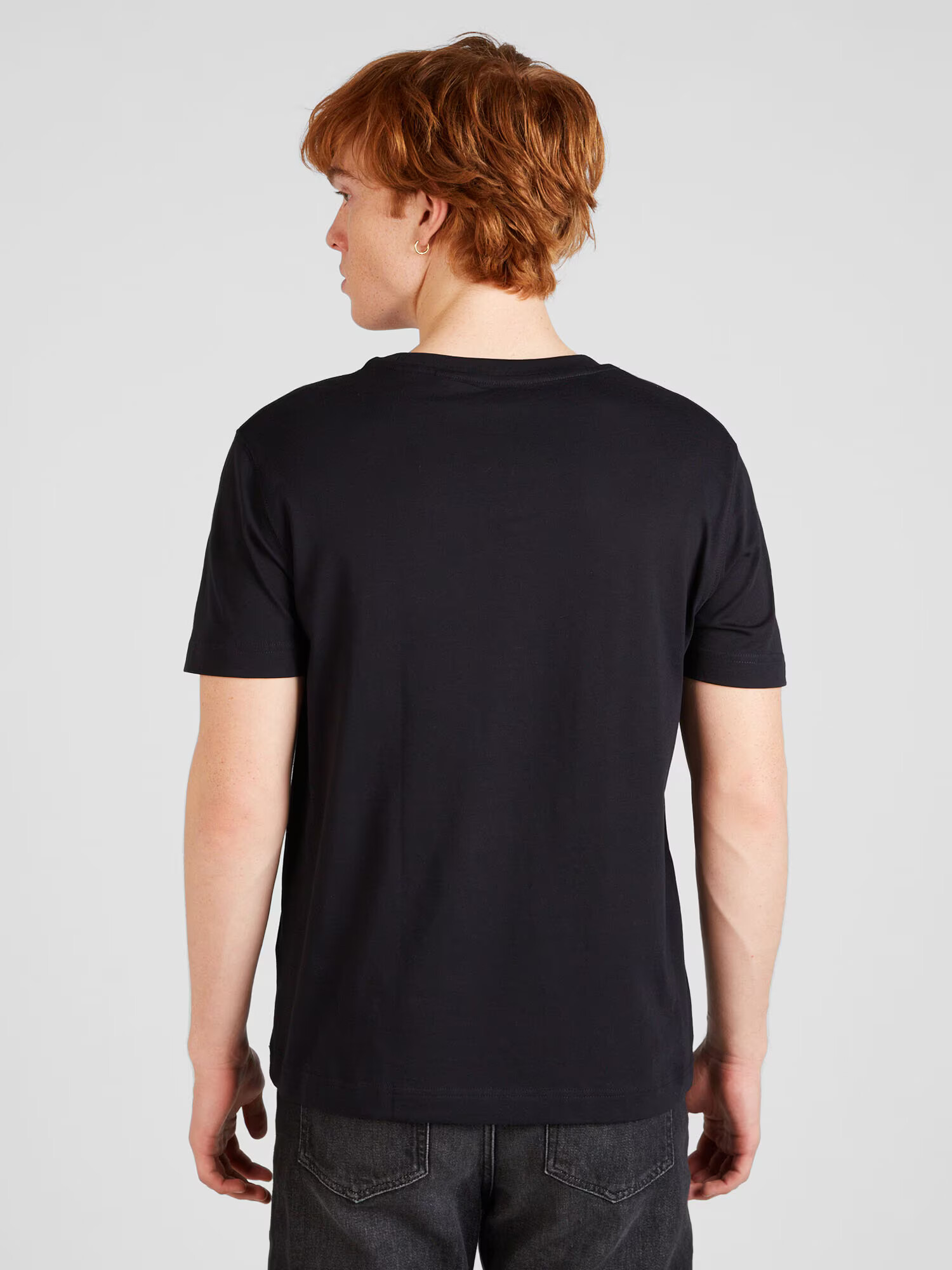 ESPRIT Tricou gri / negru / alb - Pled.ro