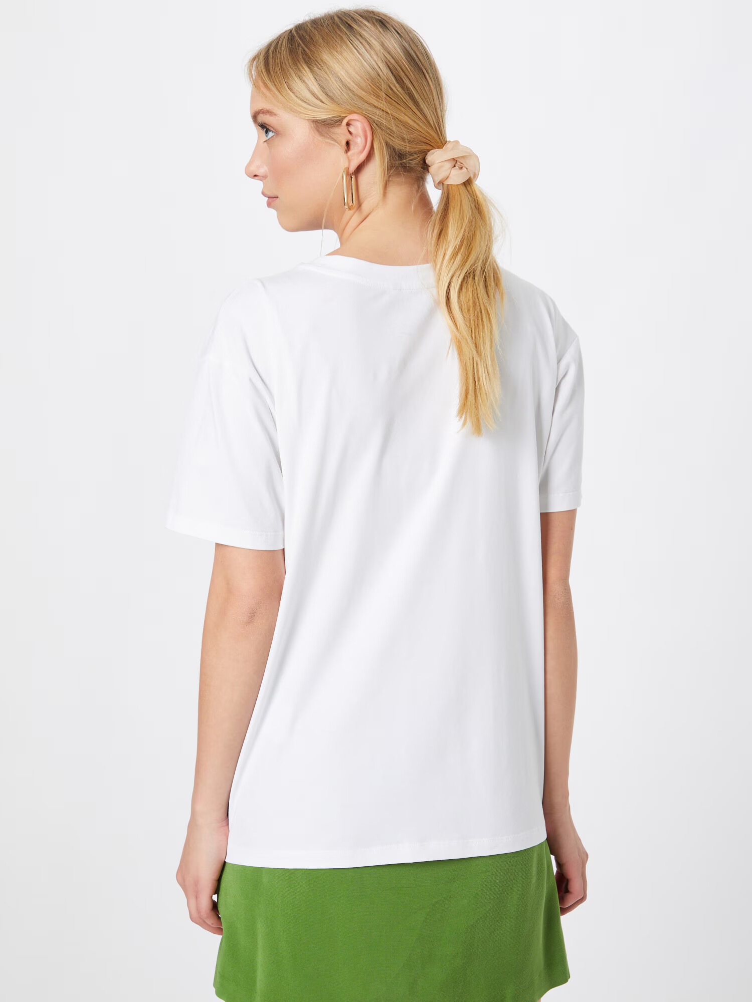 Esqualo Tricou 'Summer Shores' argintiu / alb - Pled.ro