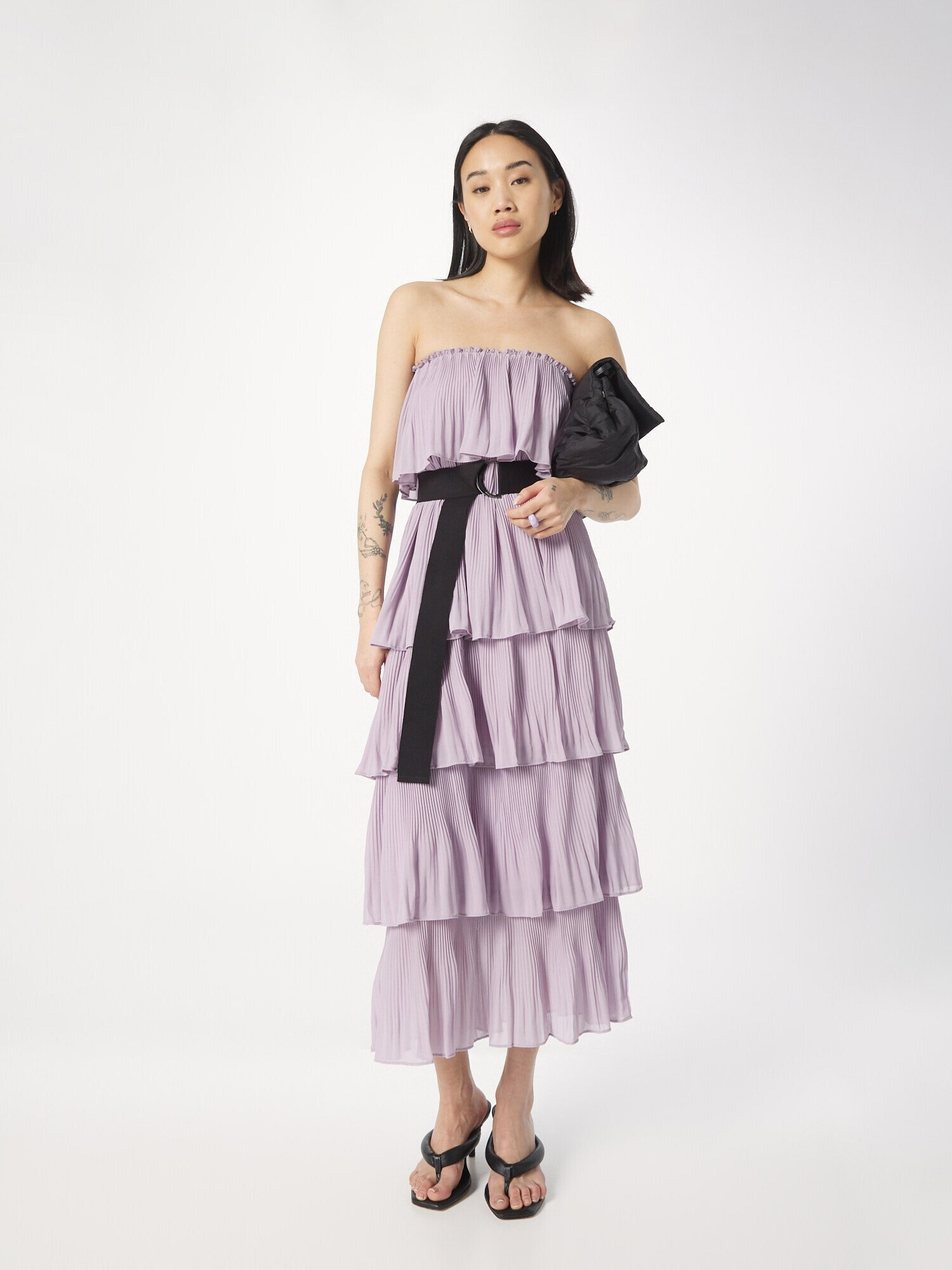 Essentiel Antwerp Rochie 'Dewave' mov pastel - Pled.ro