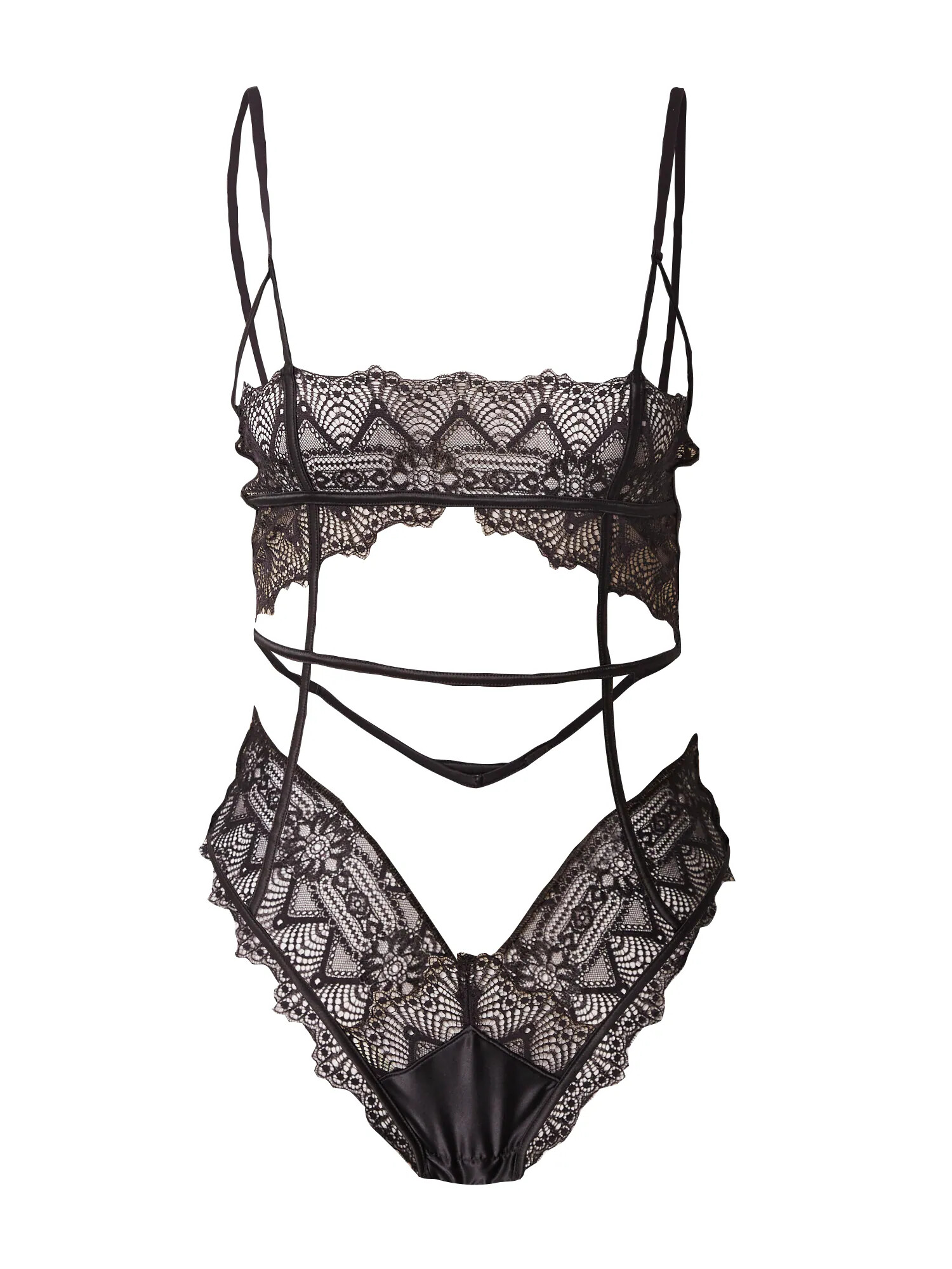 ETAM Body 'CAPTIVANTE' negru - Pled.ro